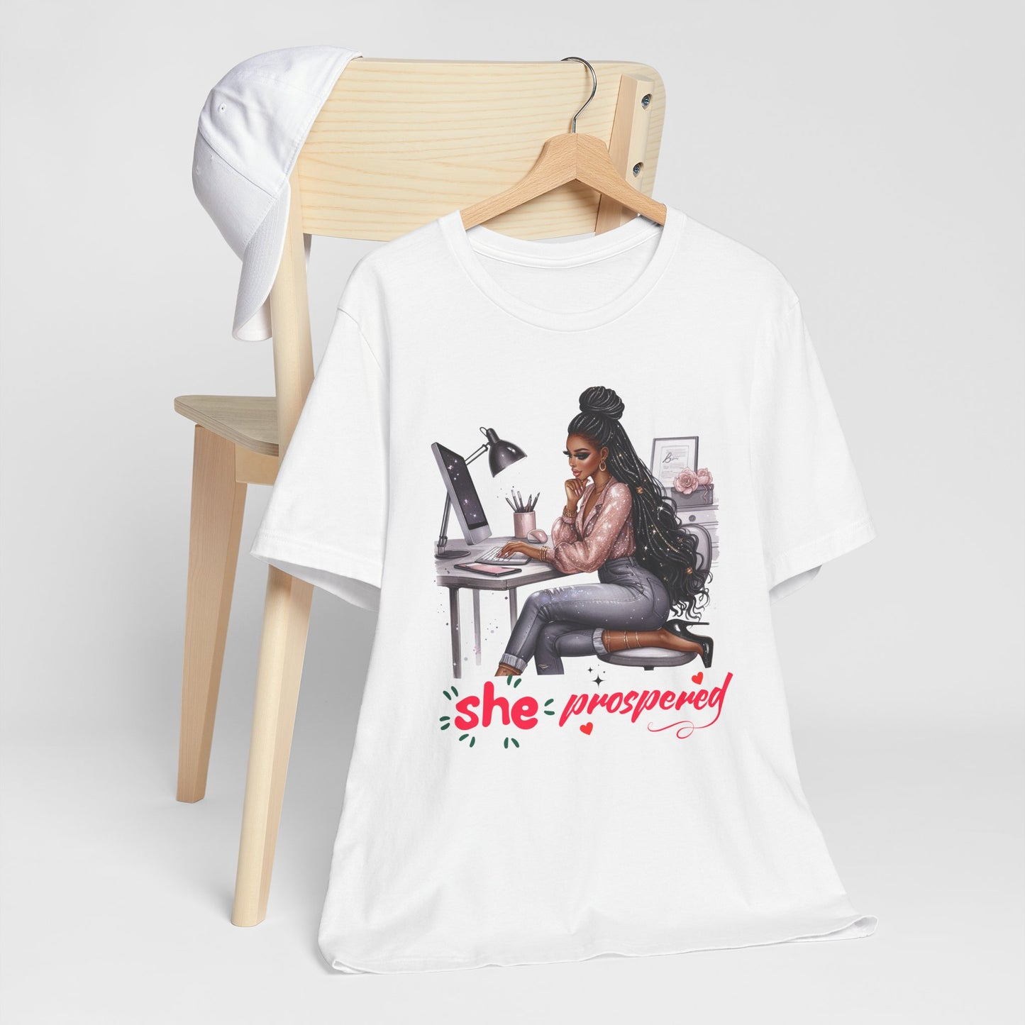 She Prospered Soft Cotton Tee