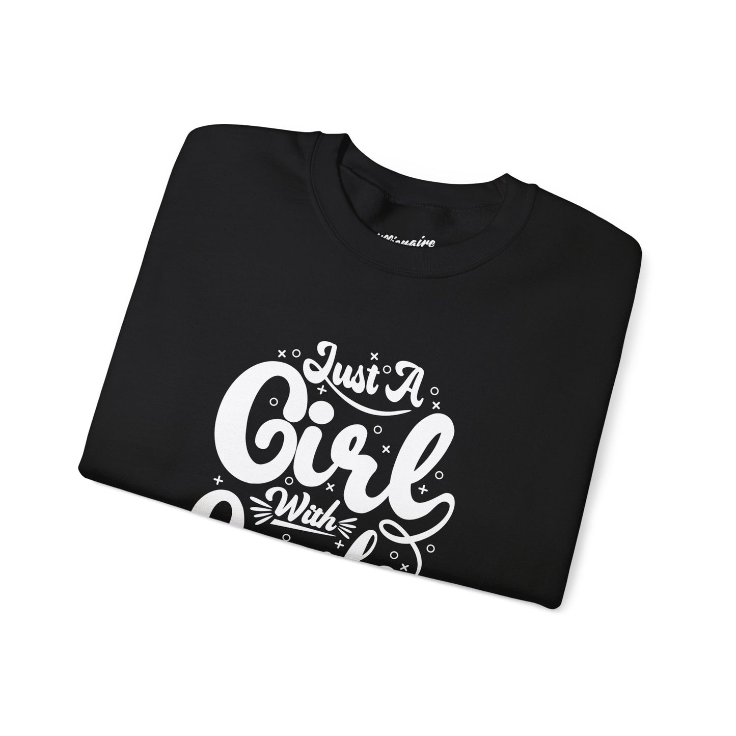 Just a Girl with Goals Unisex Crewneck Sweatshirt