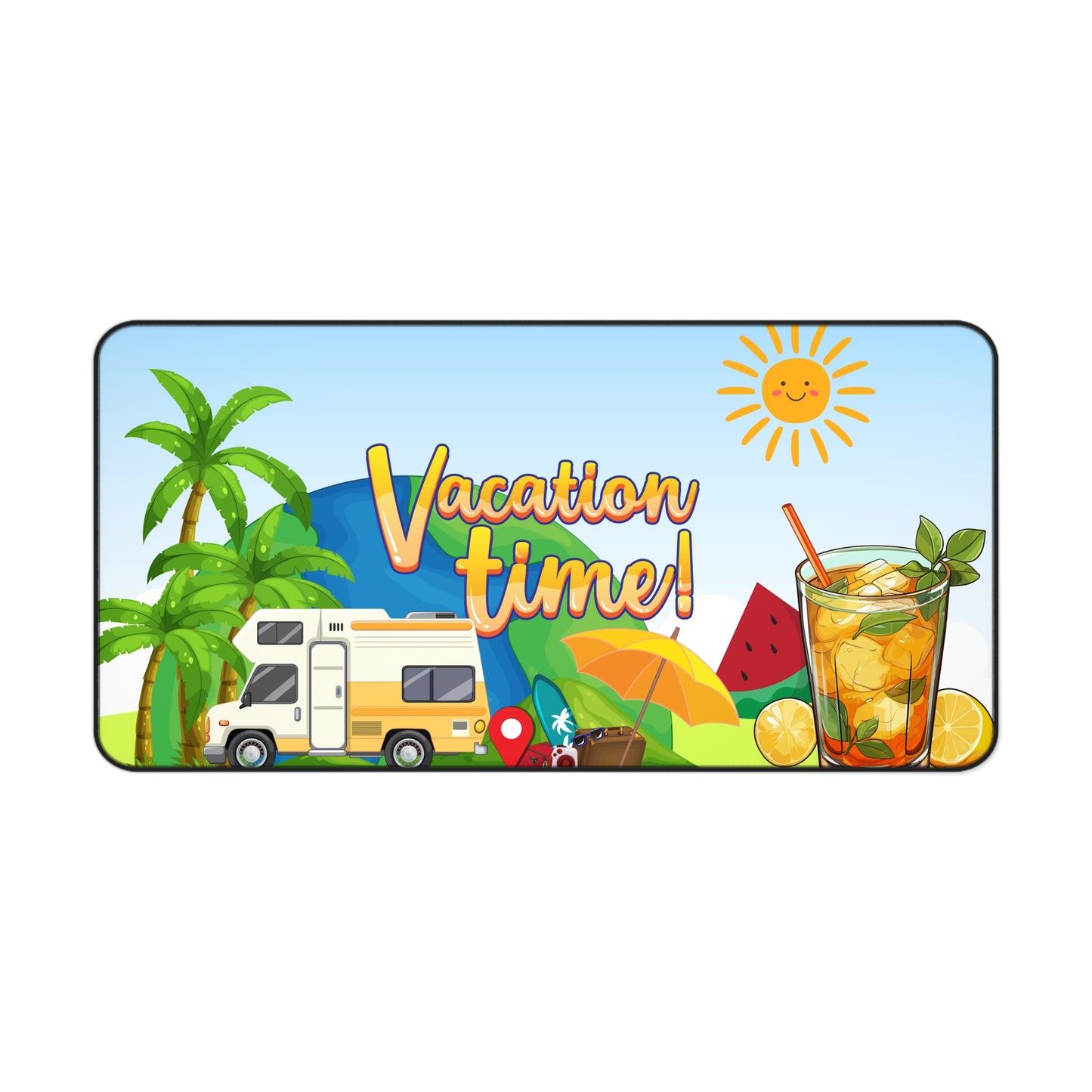 Vacation Time Desk Mat