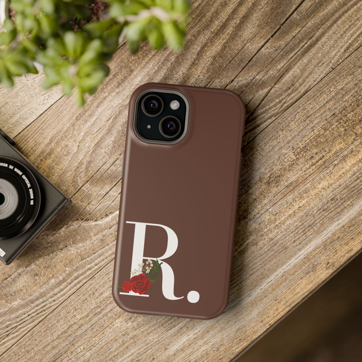 Personalized Letter R MagSafe iPhone® Case