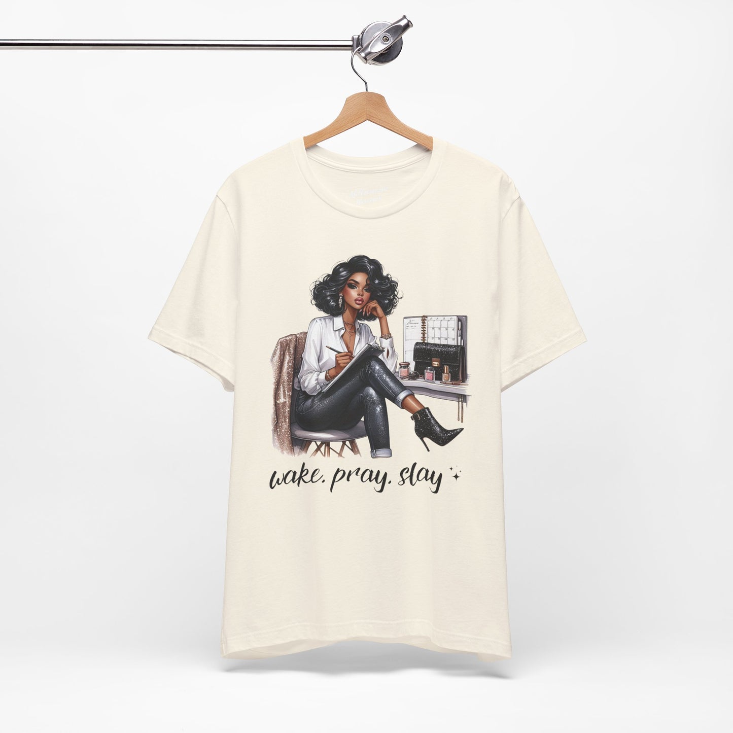 Wake Pray Slay Soft Cotton Tee