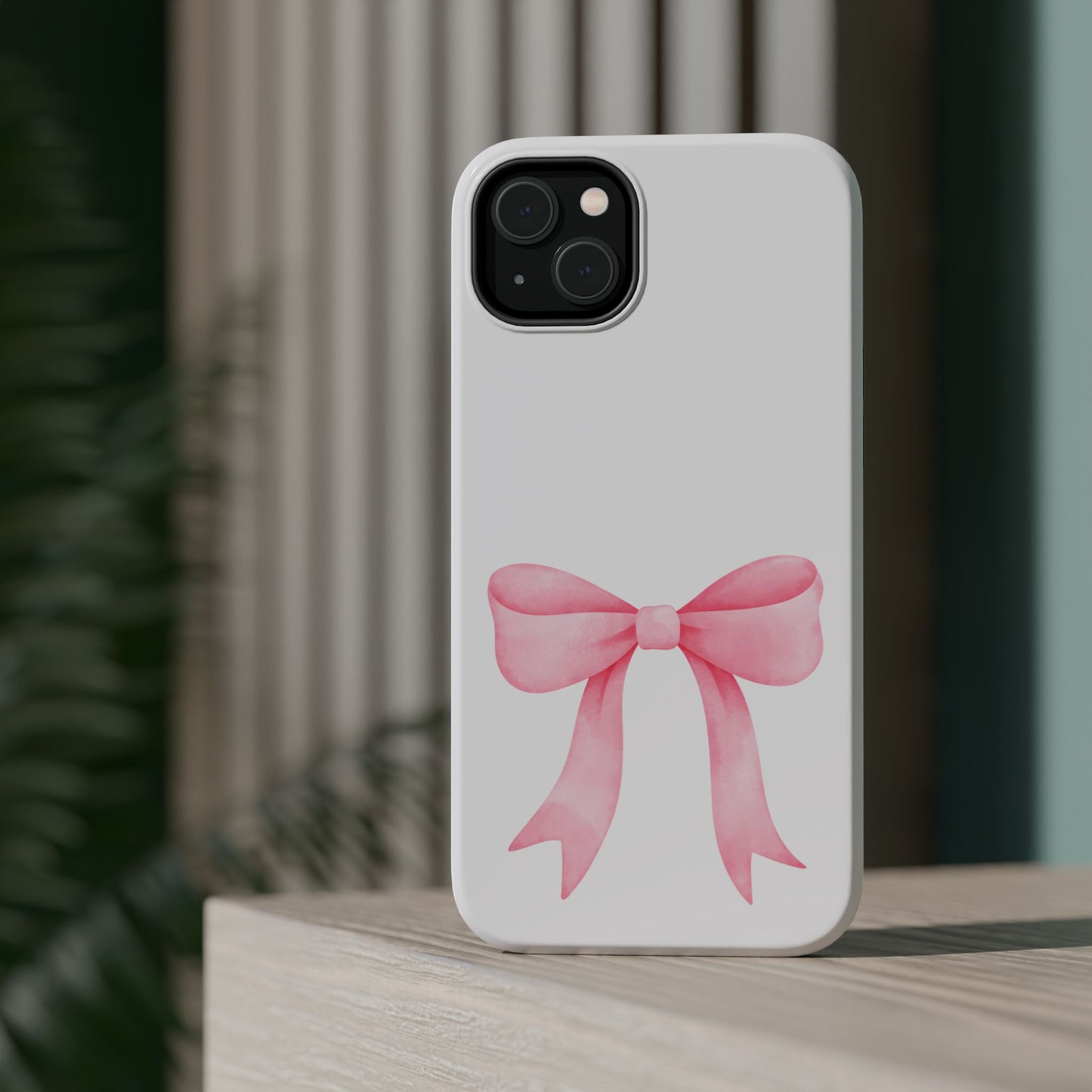 Pink Bow MagSafe iPhone® Case
