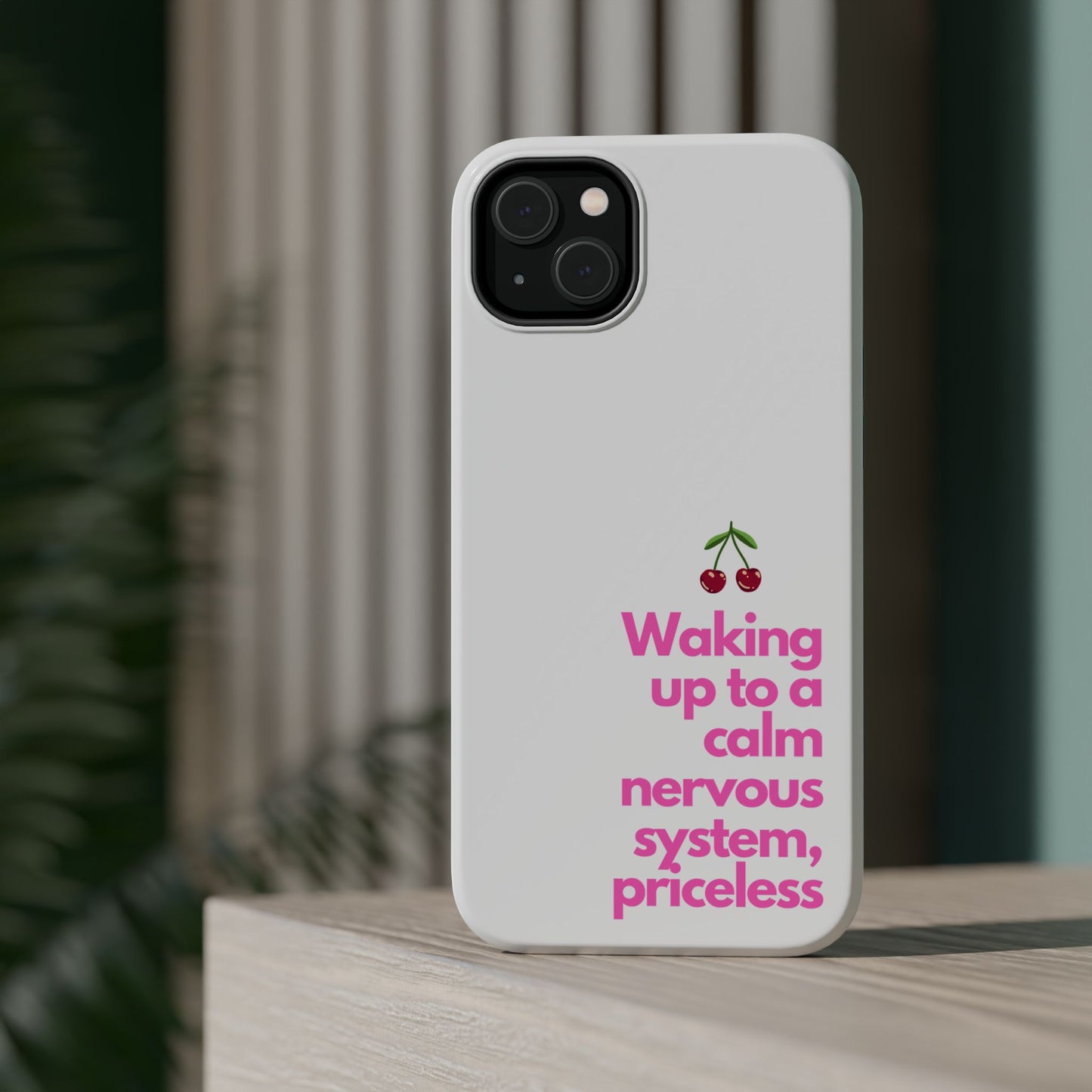 Stay Calm MagSafe iPhone® Case White