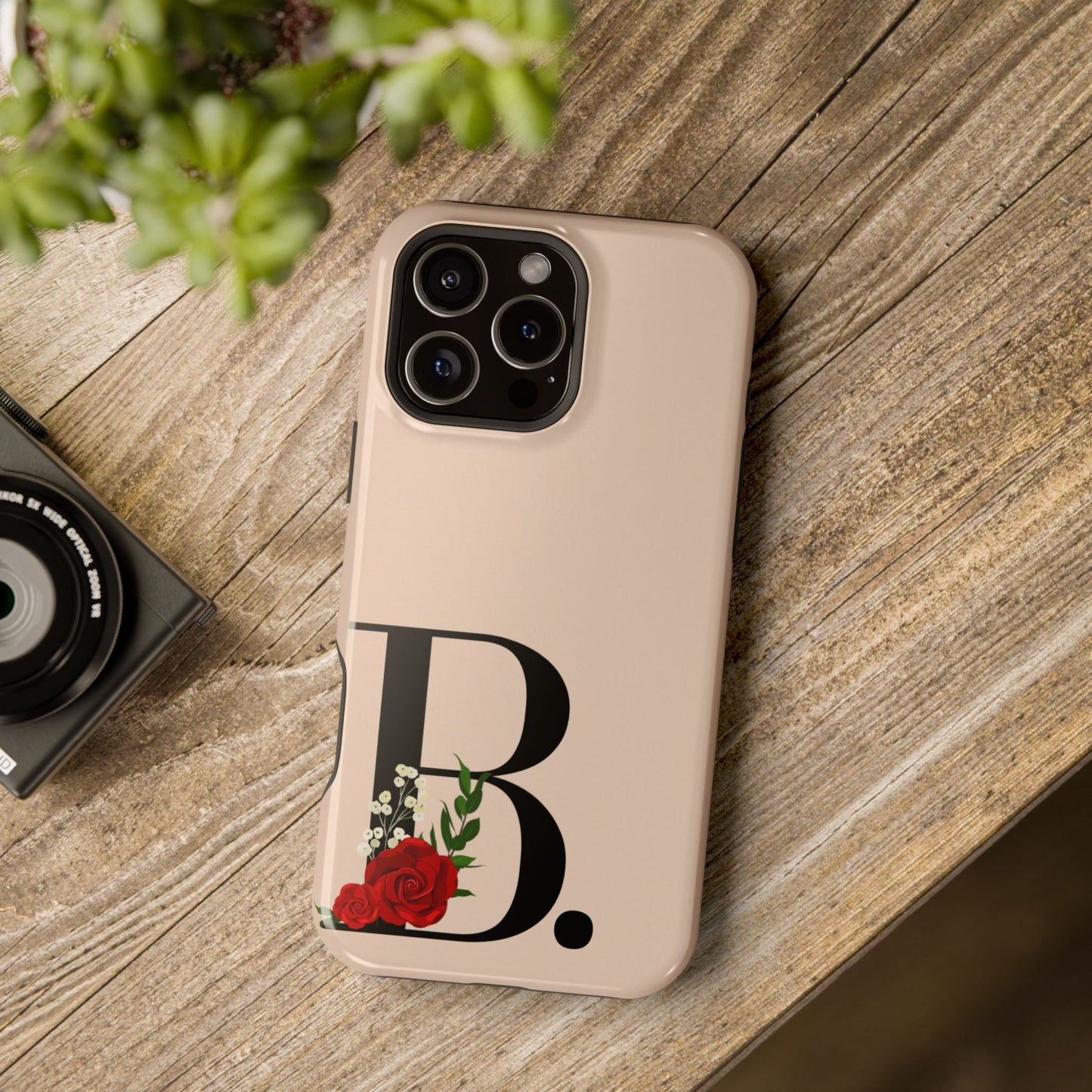 Personalized Letter B MagSafe iPhone® Case