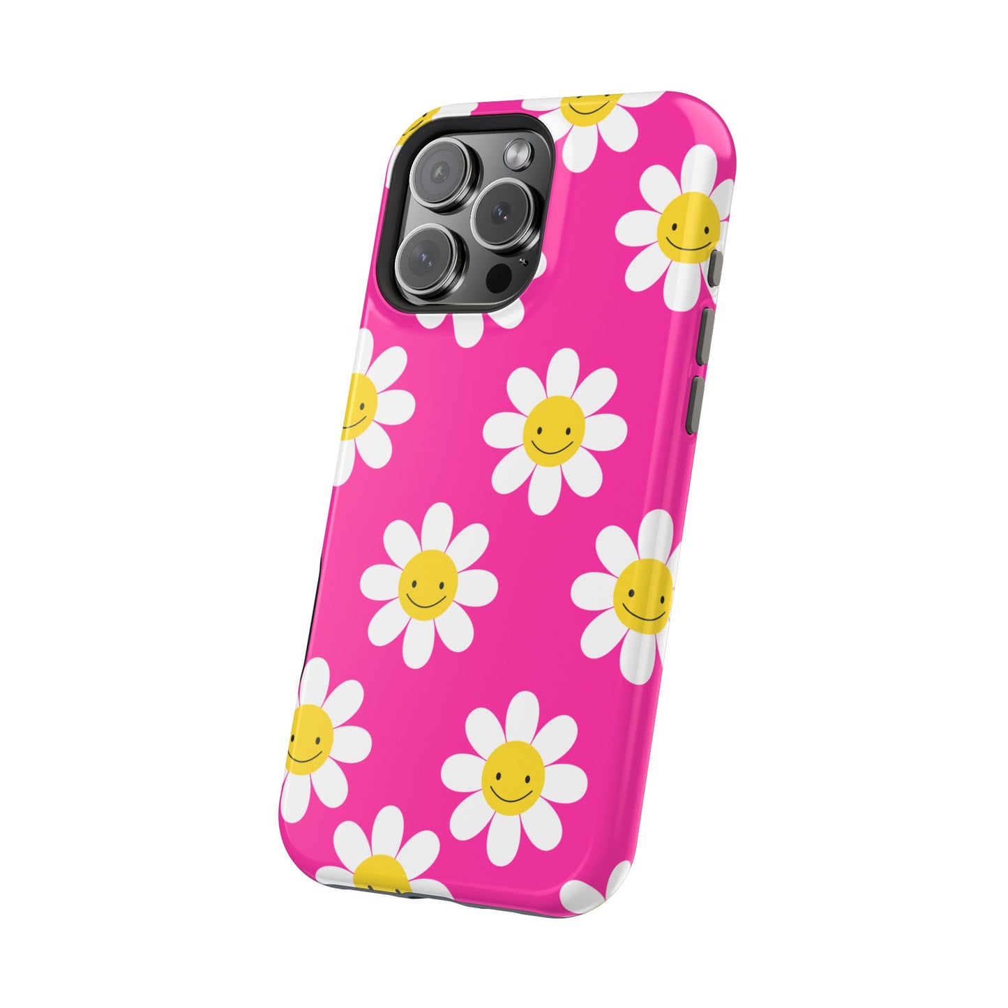 Pink Flowers MagSafe iPhone® Case