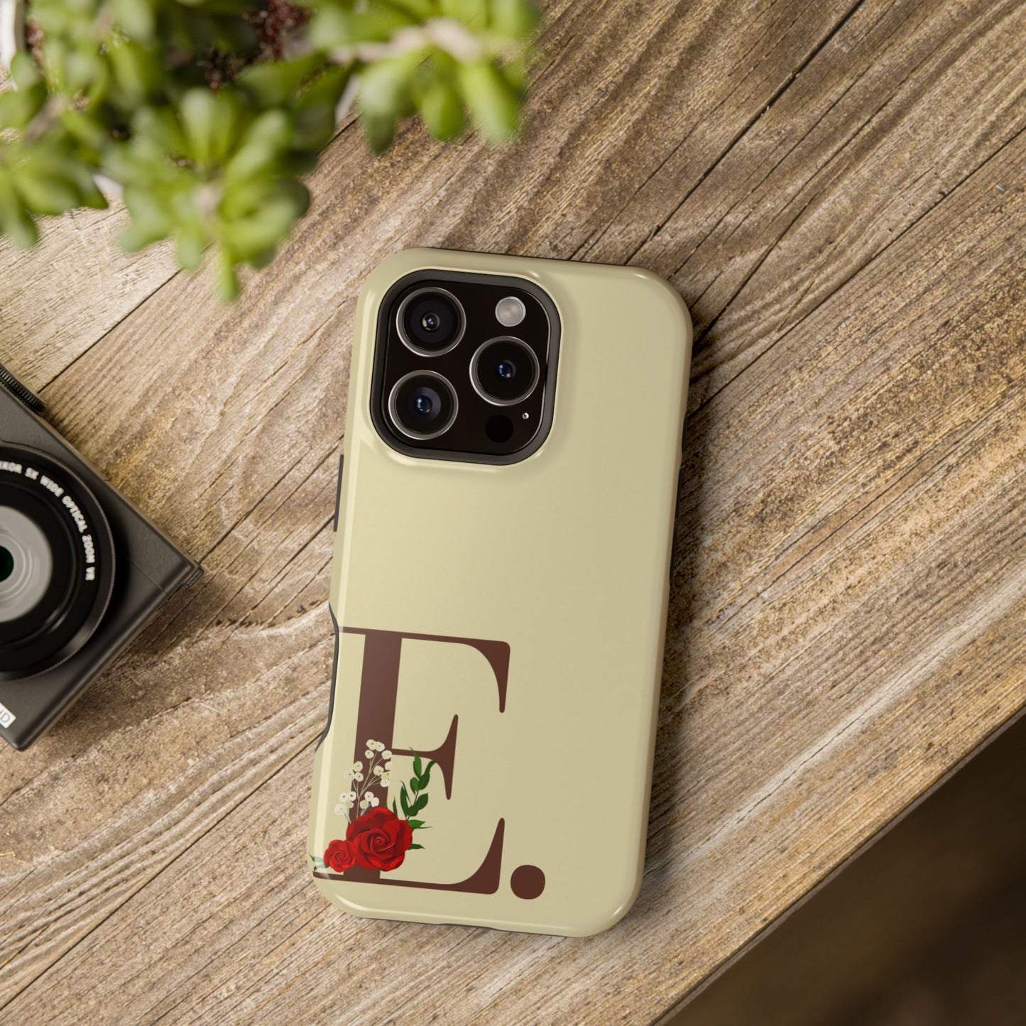 Personalized Letter E MagSafe iPhone® Case