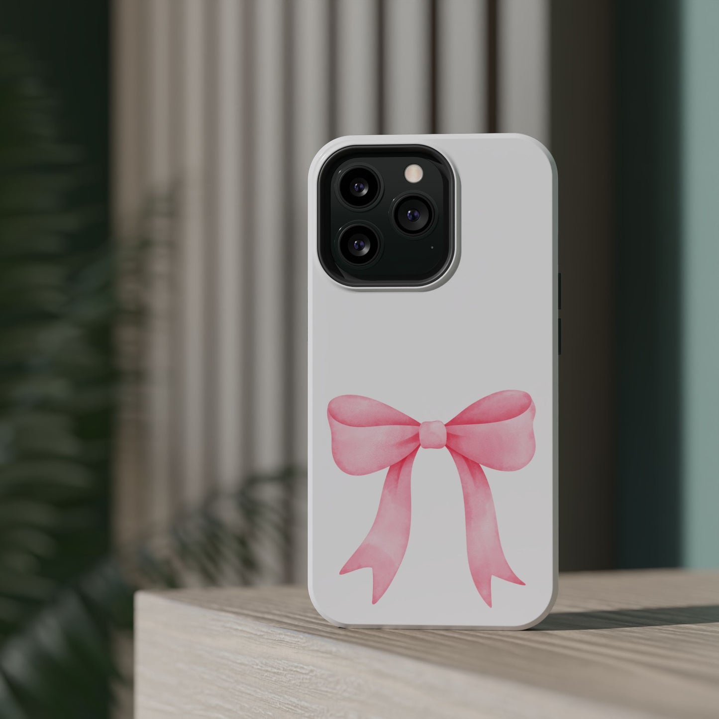 Pink Bow MagSafe iPhone® Case