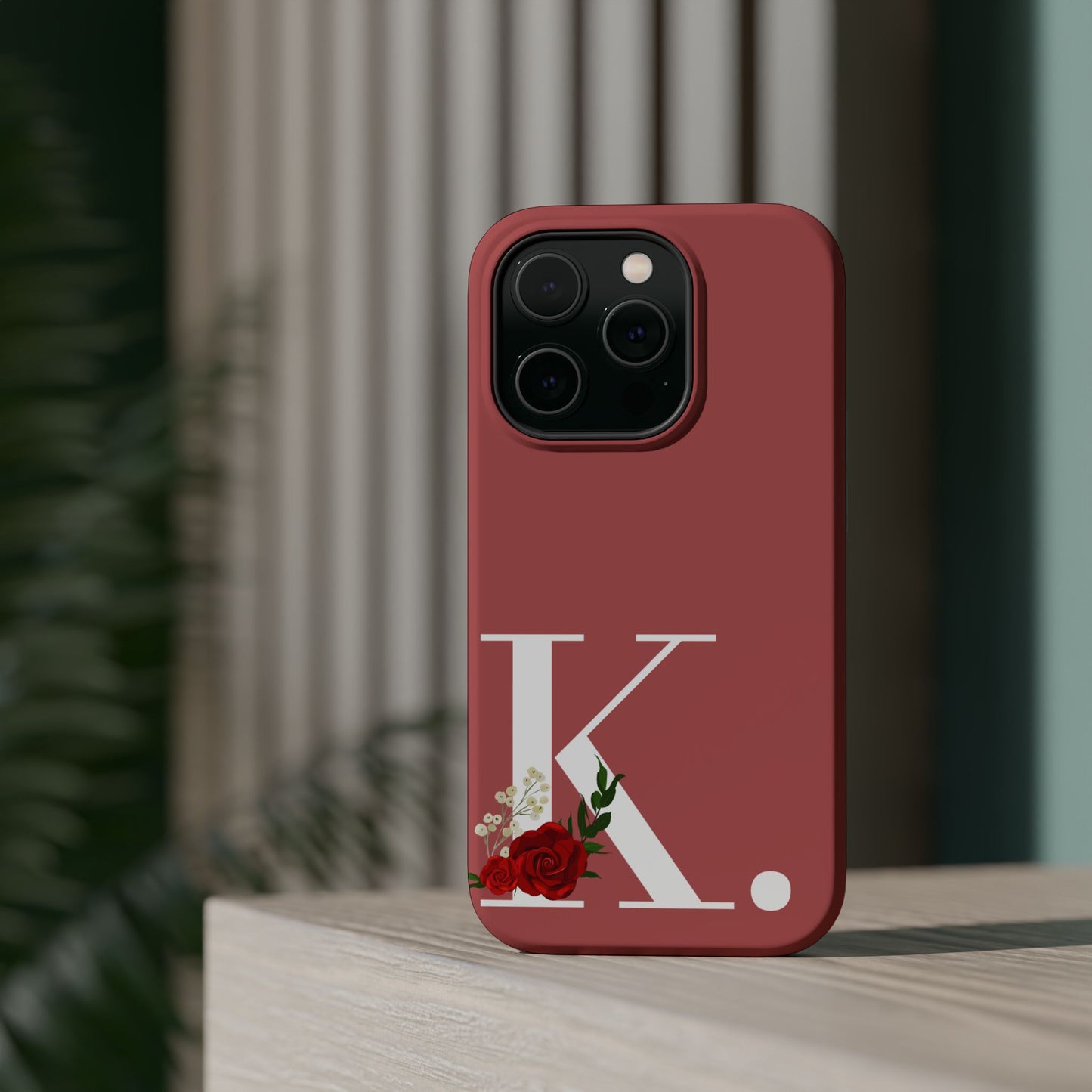 Personalized Letter K MagSafe iPhone® Case