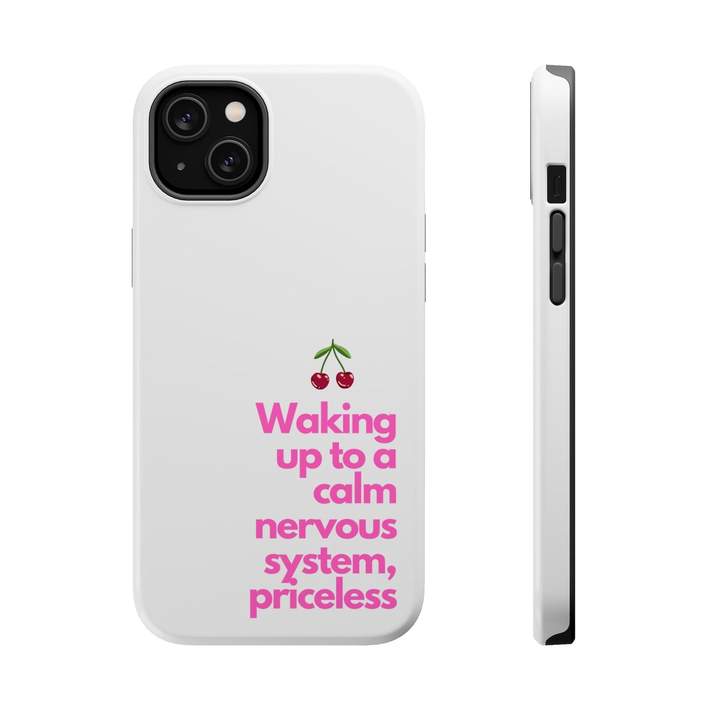 Stay Calm MagSafe iPhone® Case White