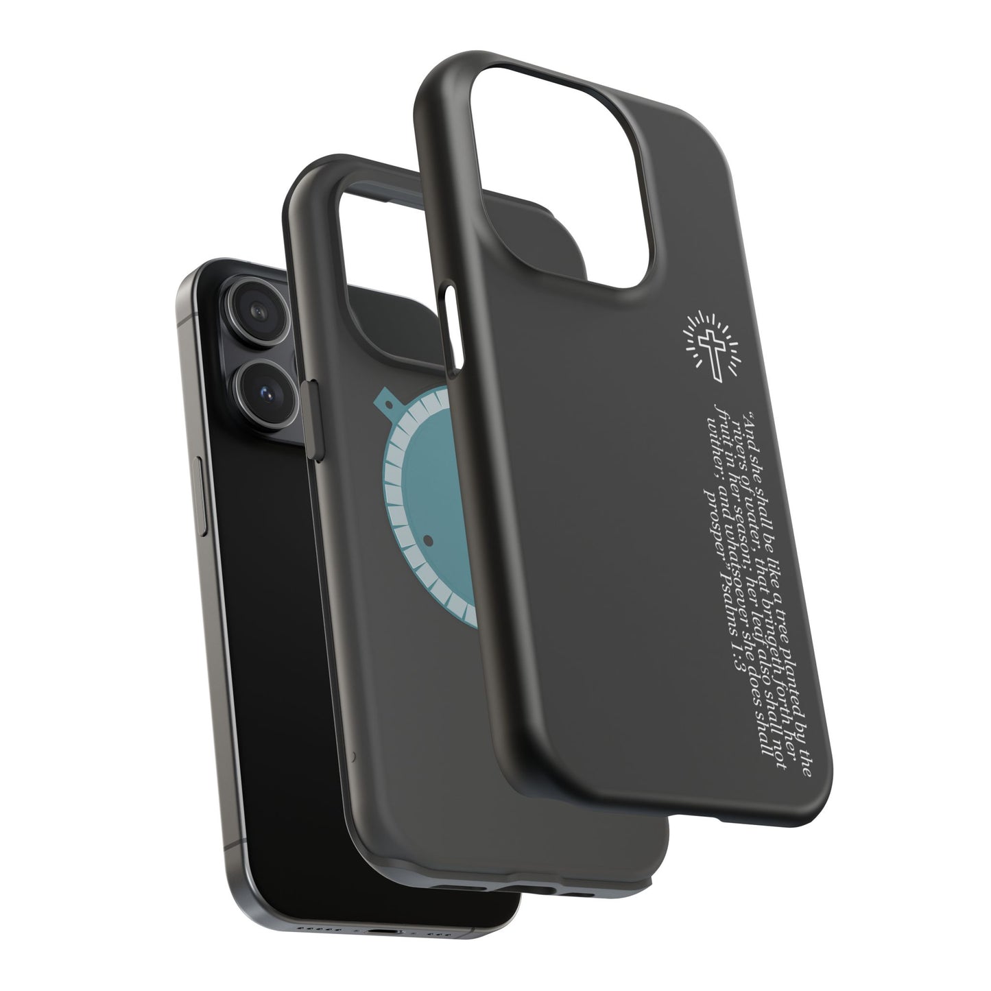 She Shall be Planted MagSafe iPhone® Case Black
