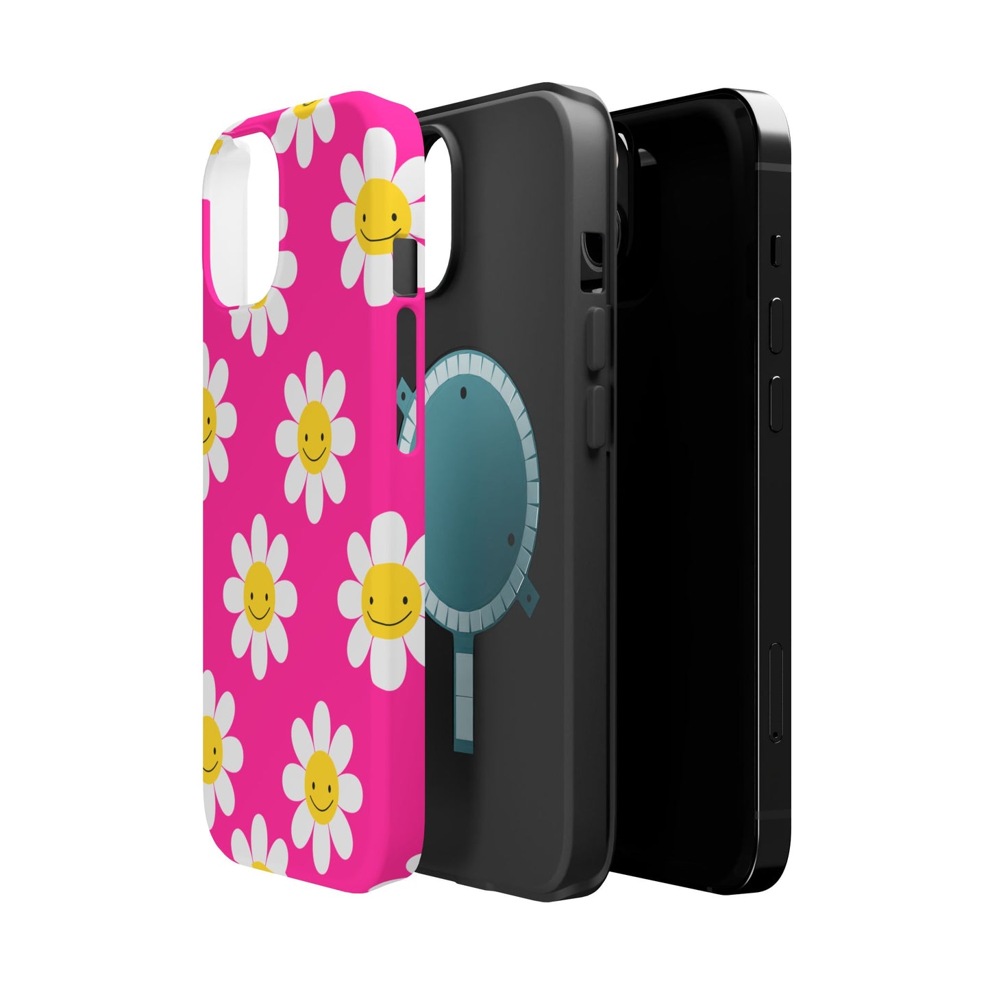 Pink Flowers MagSafe iPhone® Case