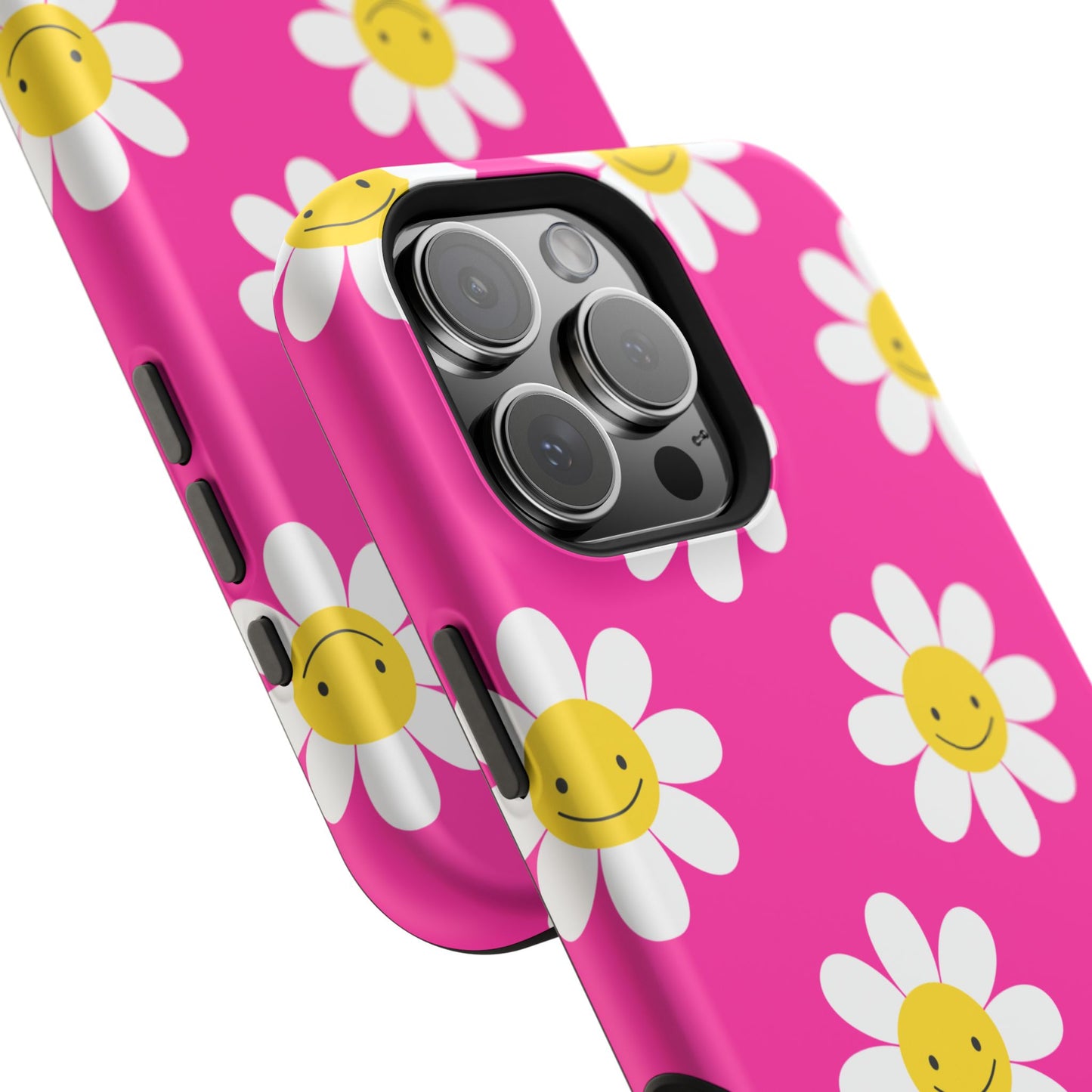 Pink Flowers MagSafe iPhone® Case