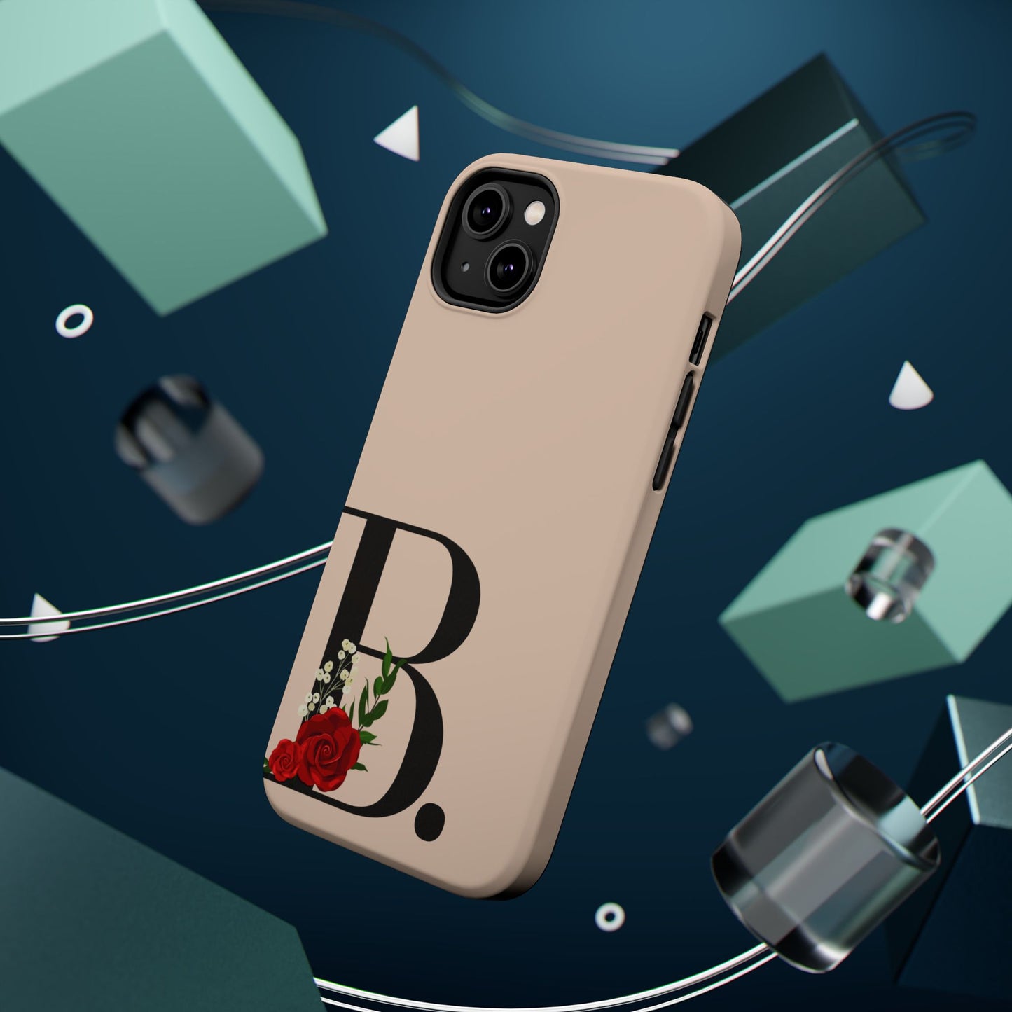 Personalized Letter B MagSafe iPhone® Case