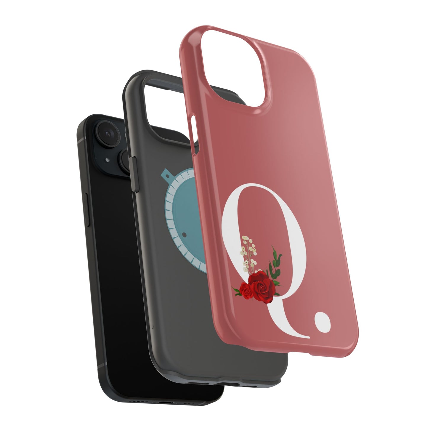 Personalized Letter Q MagSafe iPhone® Case
