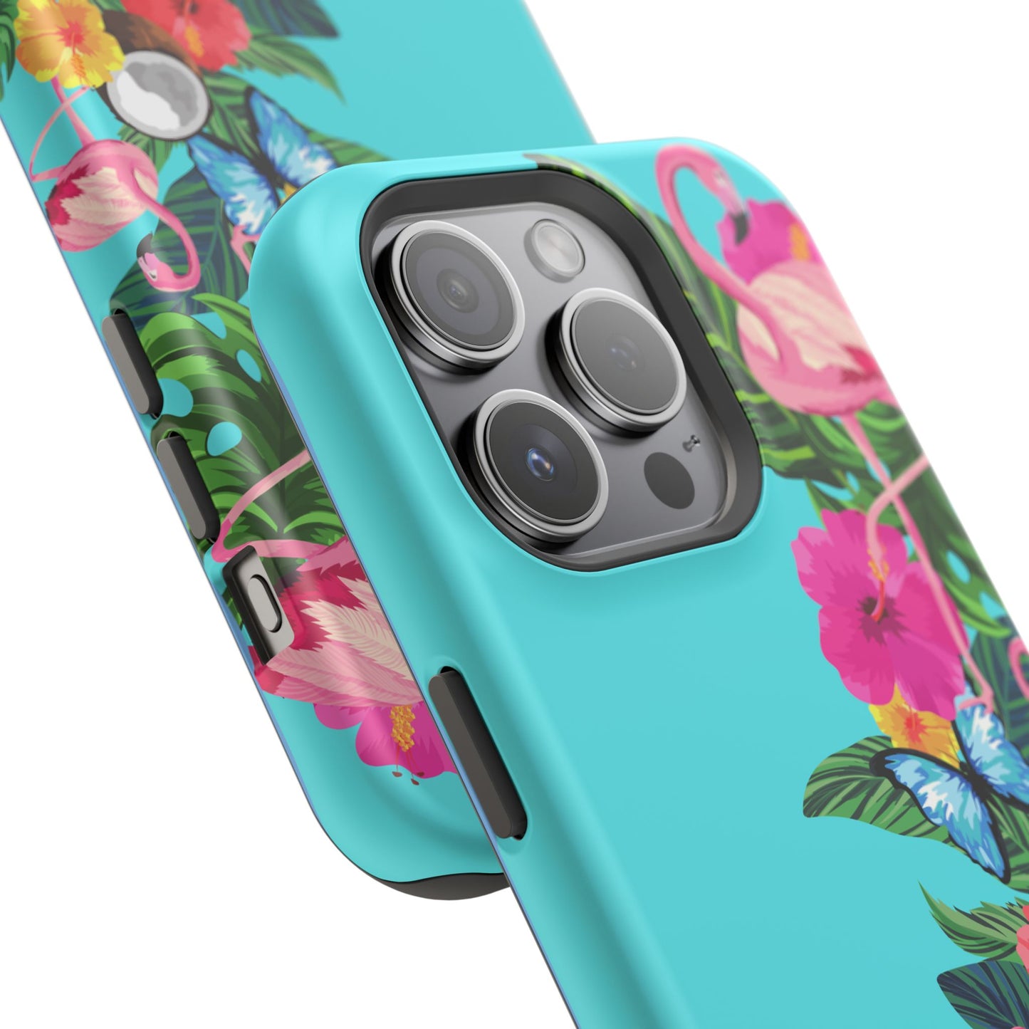 Pink Flamingo MagSafe iPhone® Case