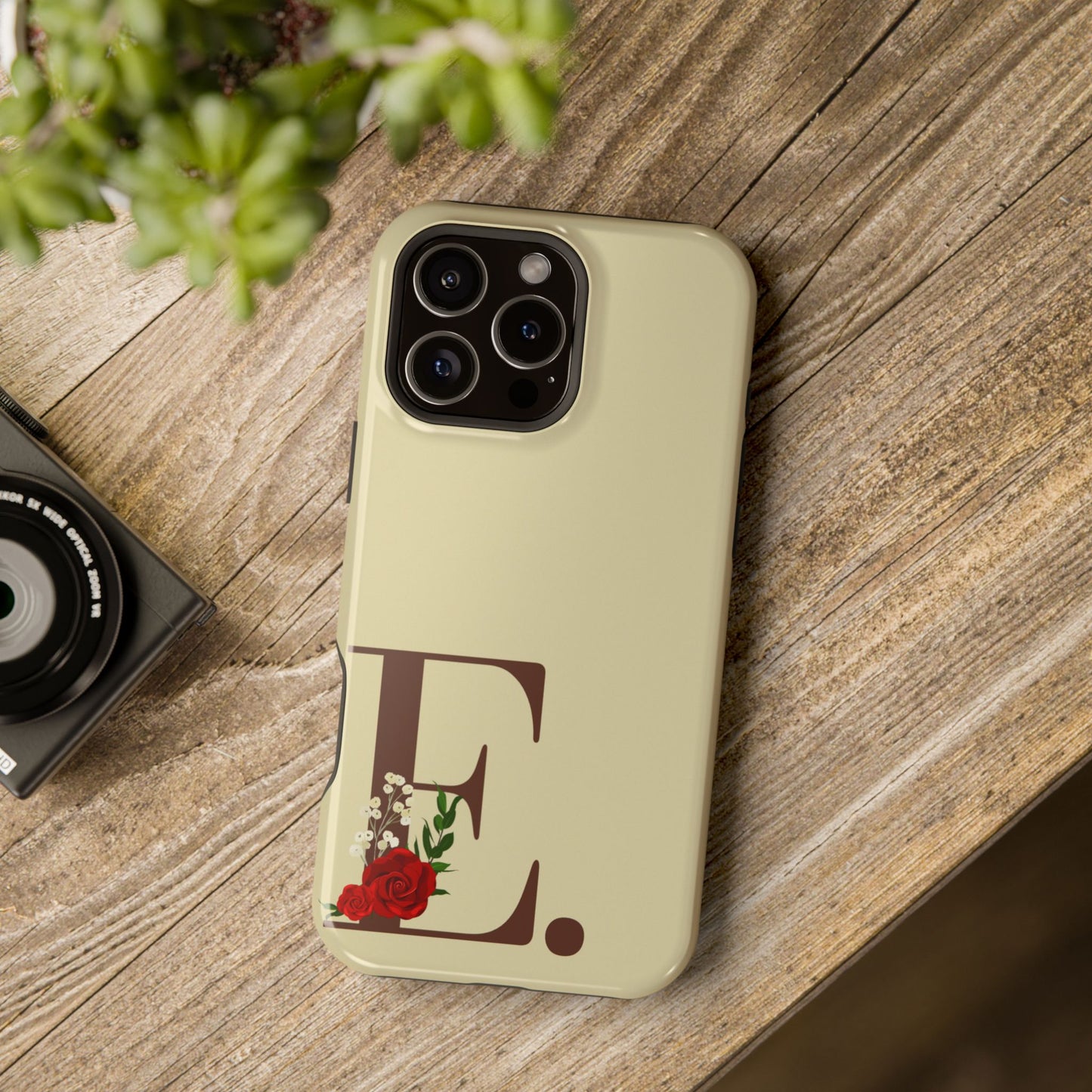 Personalized Letter E MagSafe iPhone® Case