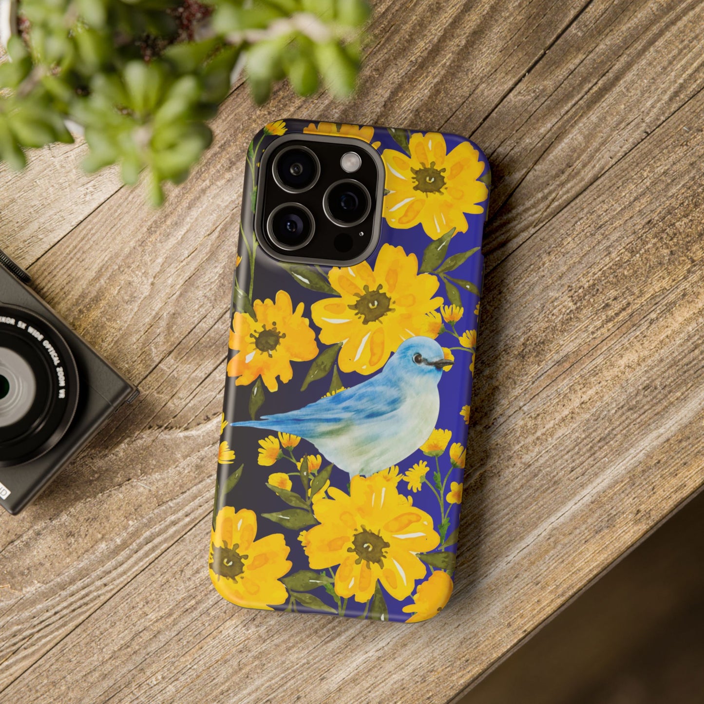 Yellow Flowers MagSafe iPhone® Case