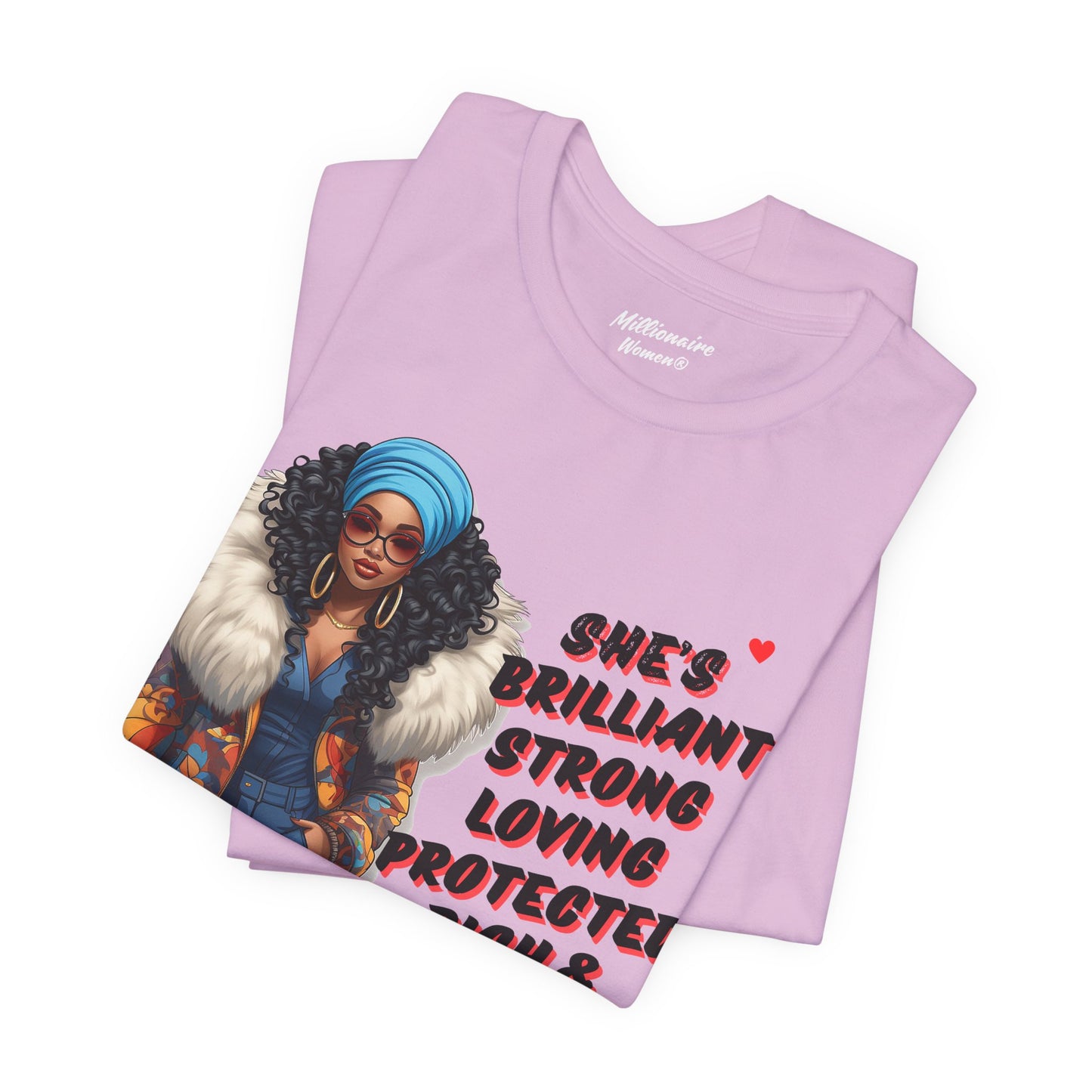 She's Brilliant Soft Cotton Tee