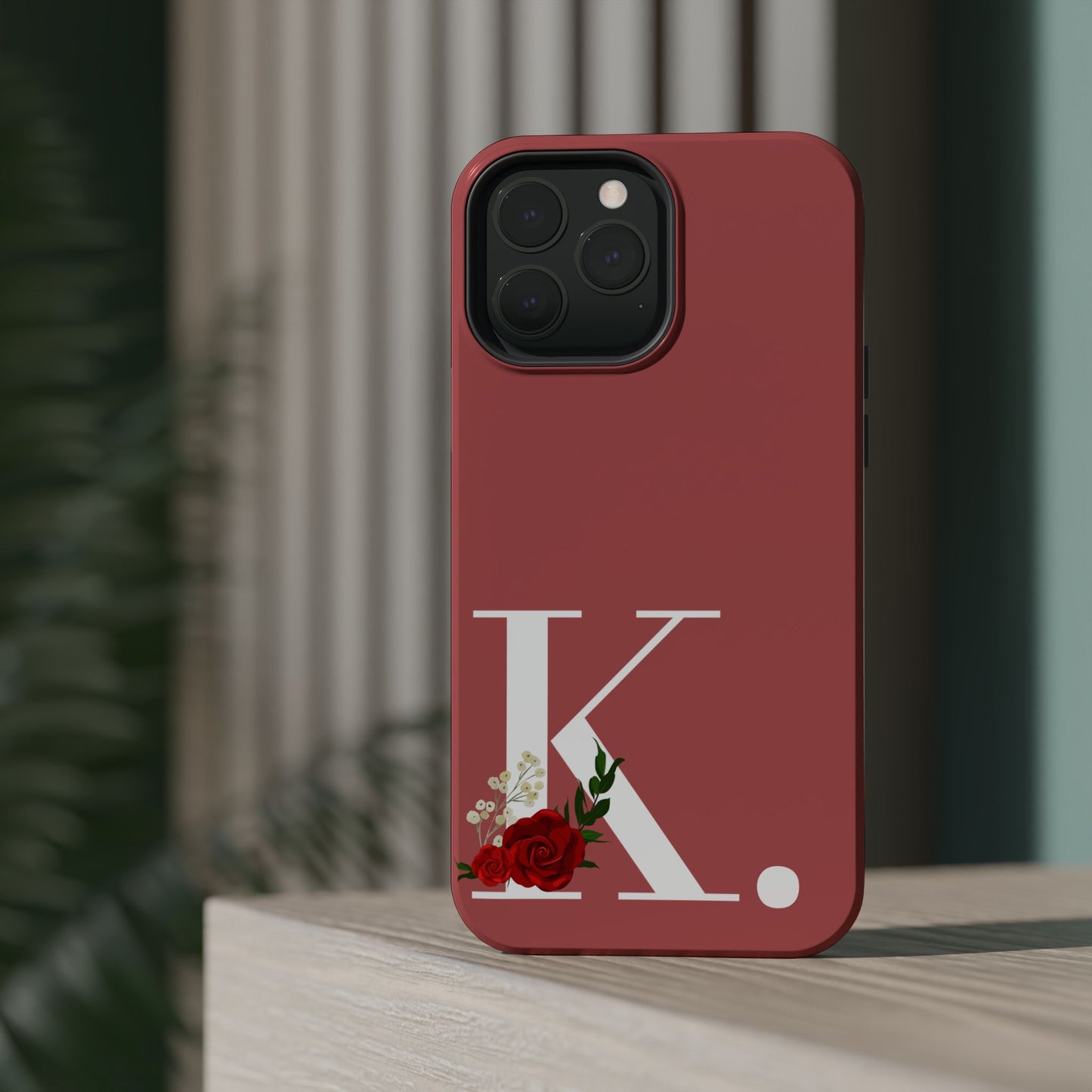 Personalized Letter K MagSafe iPhone® Case