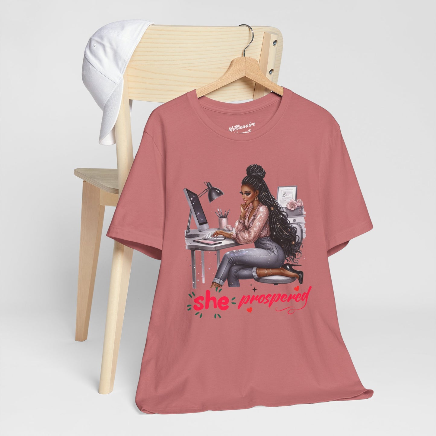 She Prospered Soft Cotton Tee