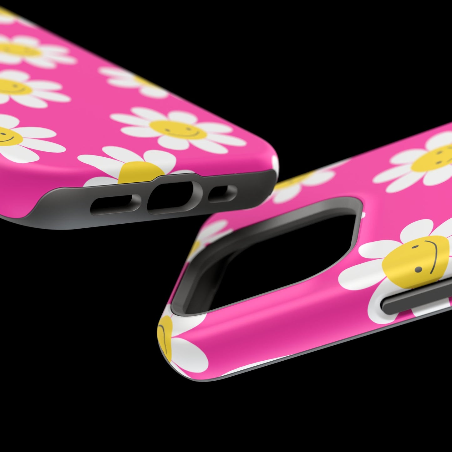 Pink Flowers MagSafe iPhone® Case
