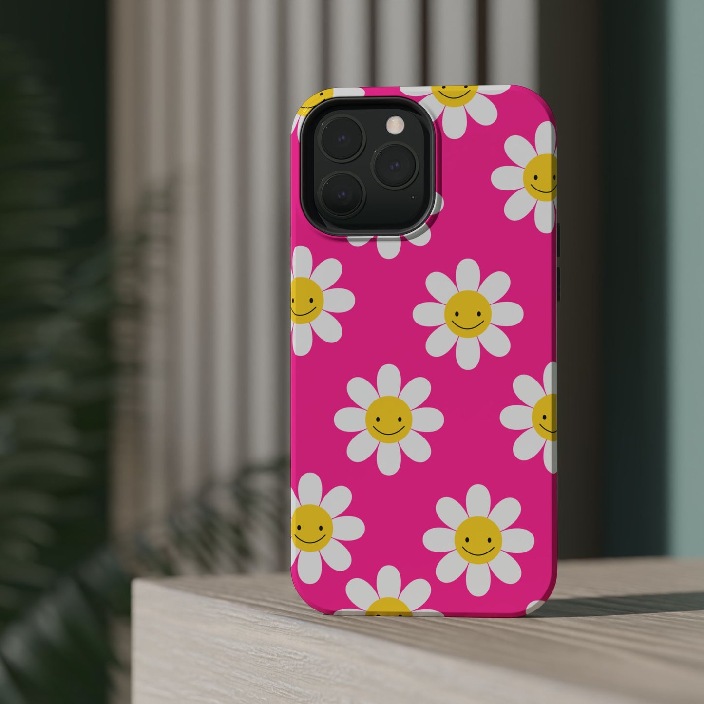 Pink Flowers MagSafe iPhone® Case