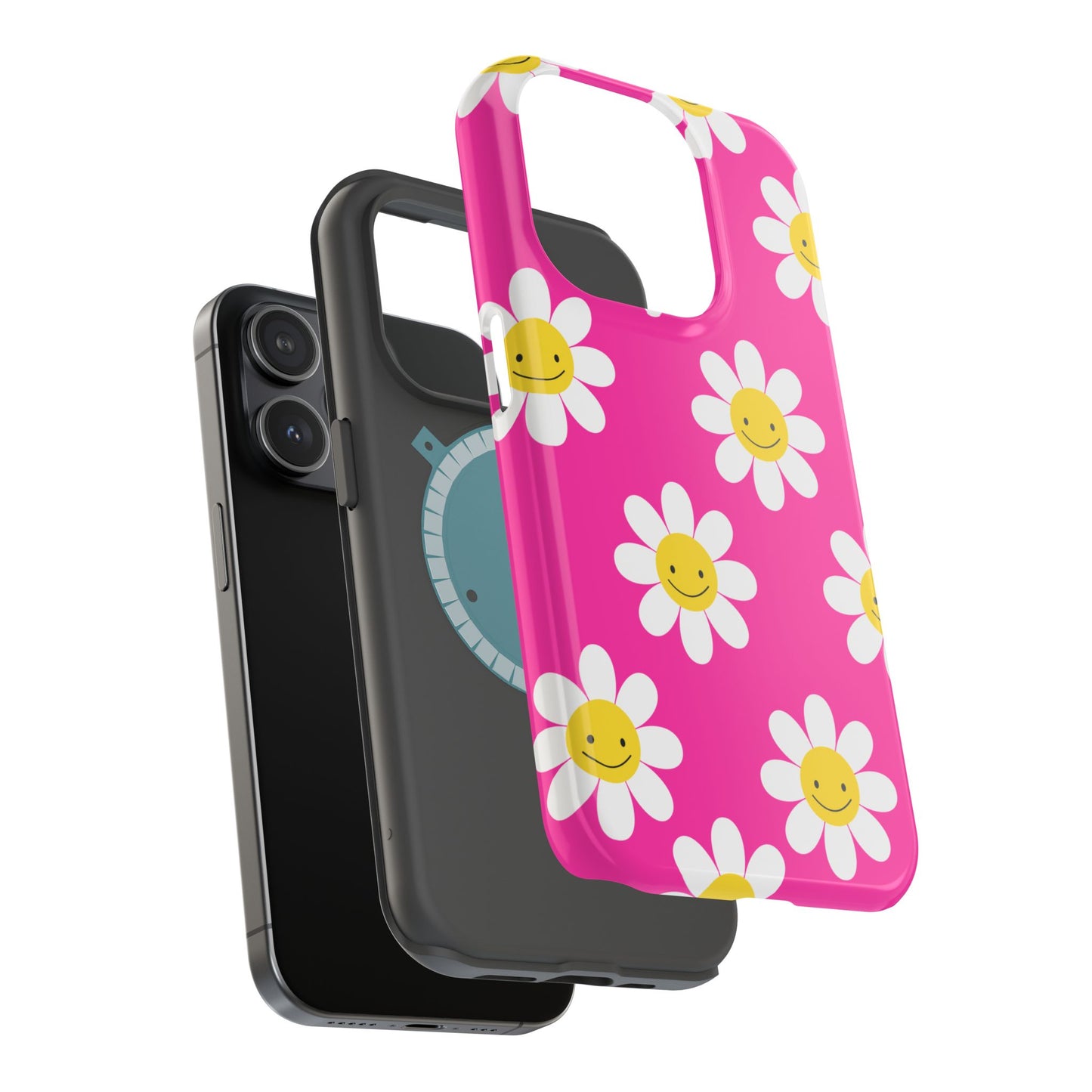 Pink Flowers MagSafe iPhone® Case