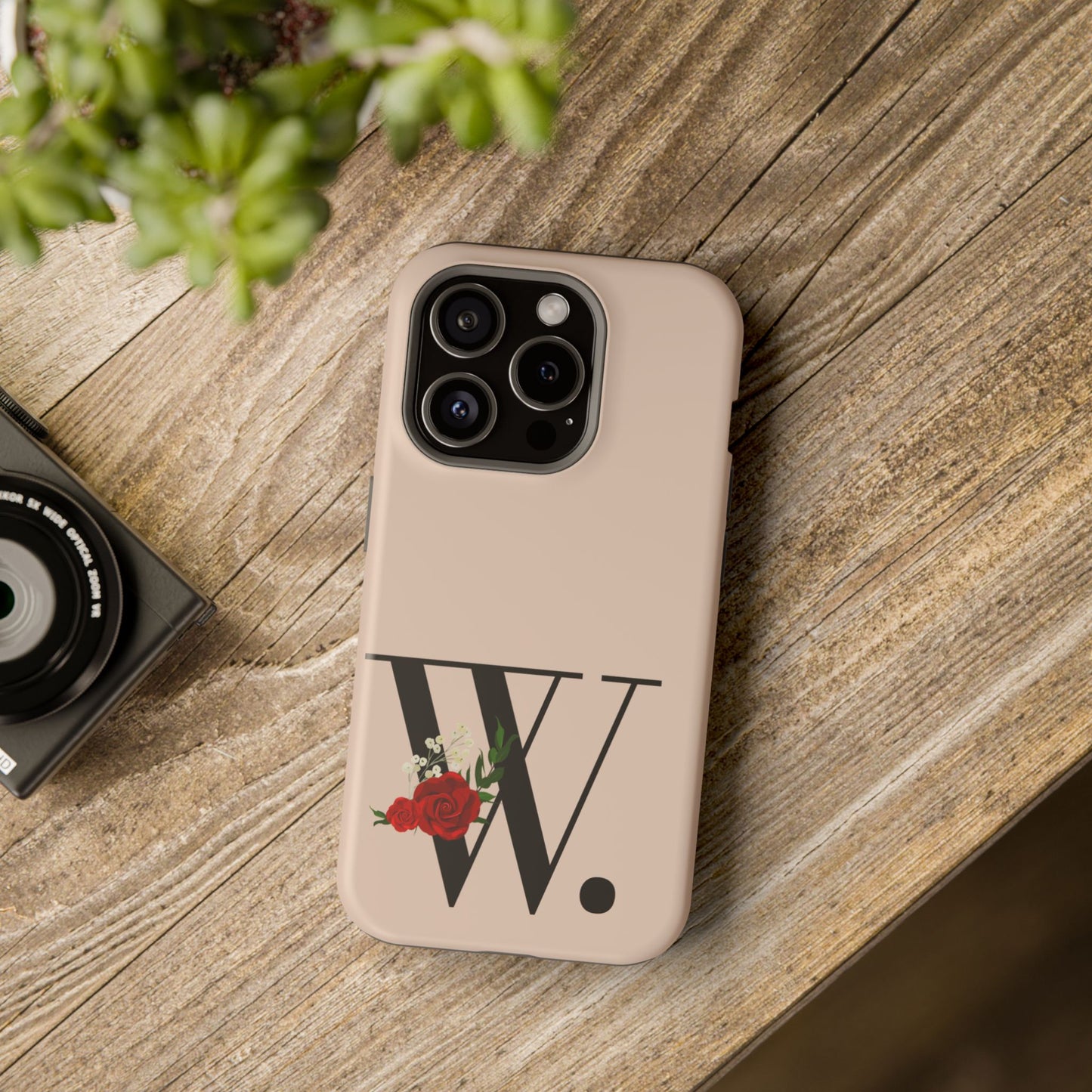 Personalized Letter W MagSafe iPhone® Case