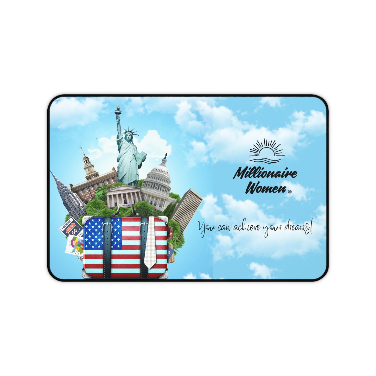 Achieve Your Dreams Desk Mat