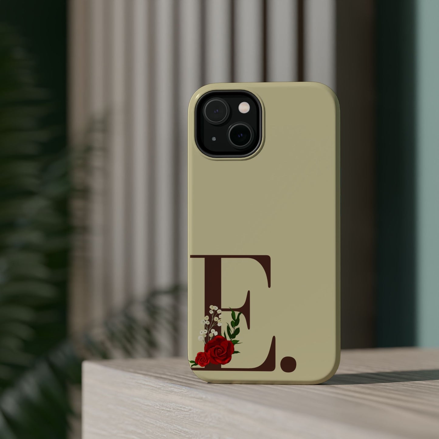 Personalized Letter E MagSafe iPhone® Case