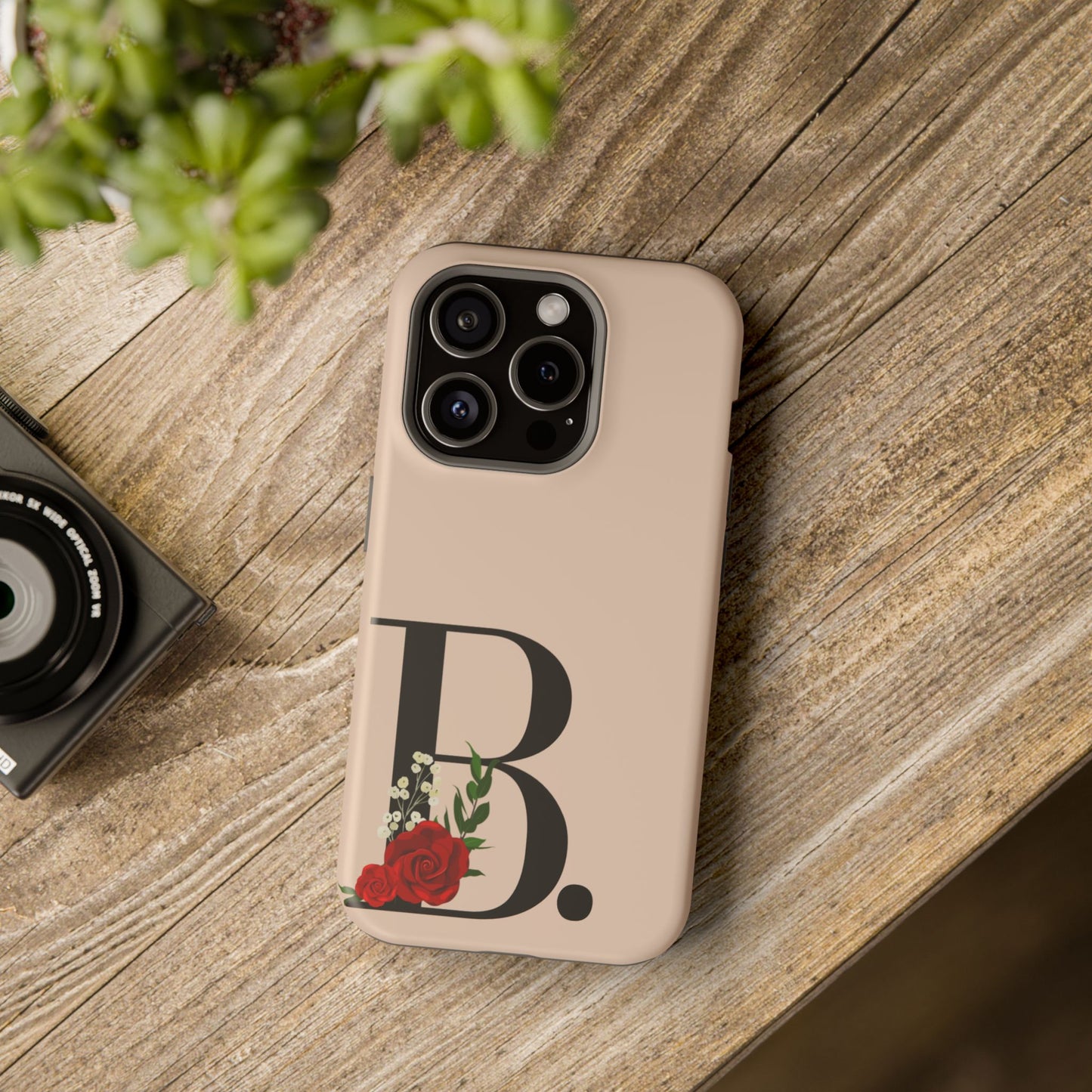 Personalized Letter B MagSafe iPhone® Case