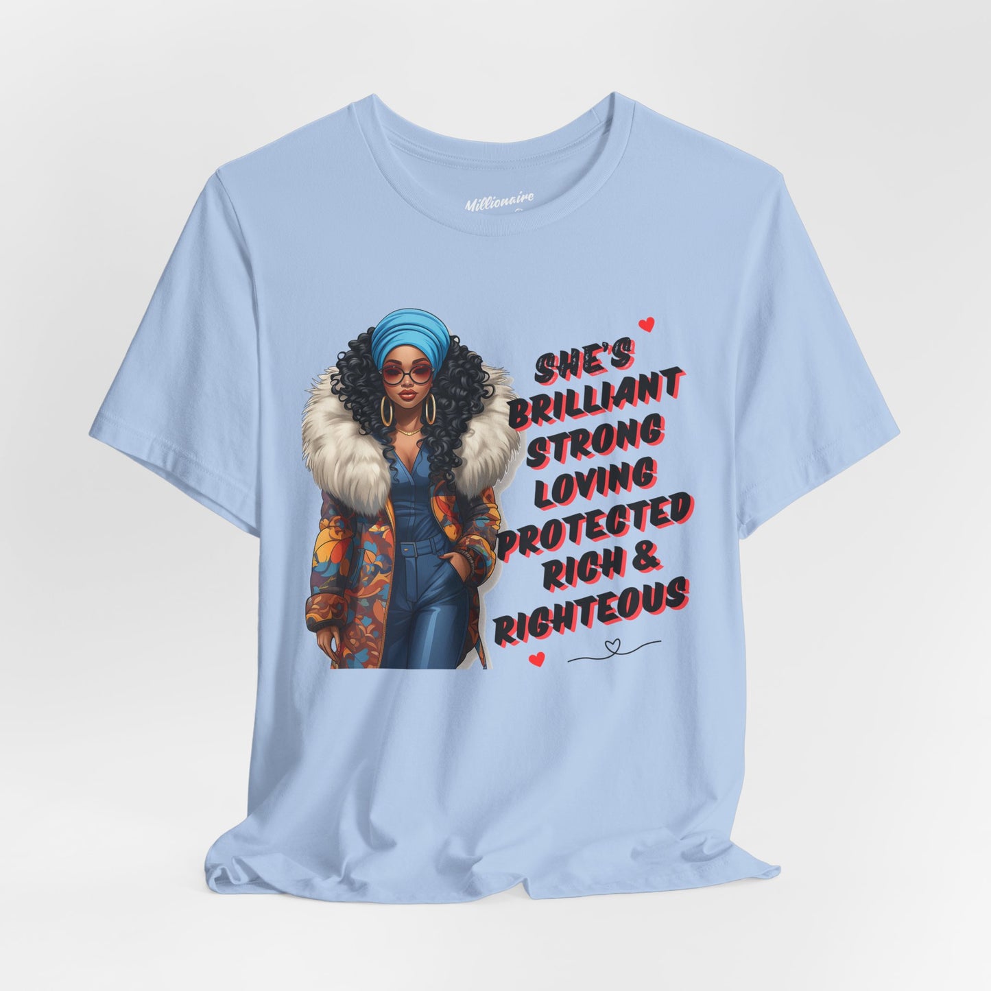 She's Brilliant Soft Cotton Tee