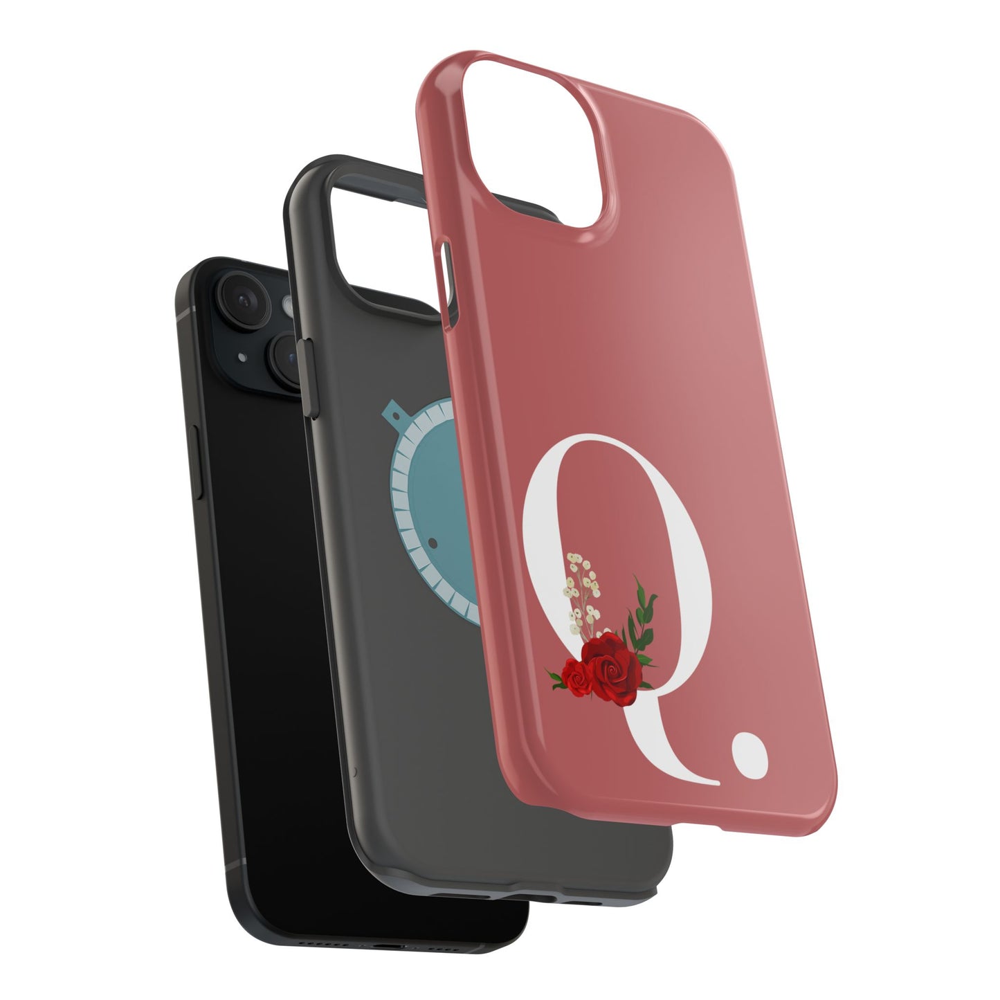 Personalized Letter Q MagSafe iPhone® Case