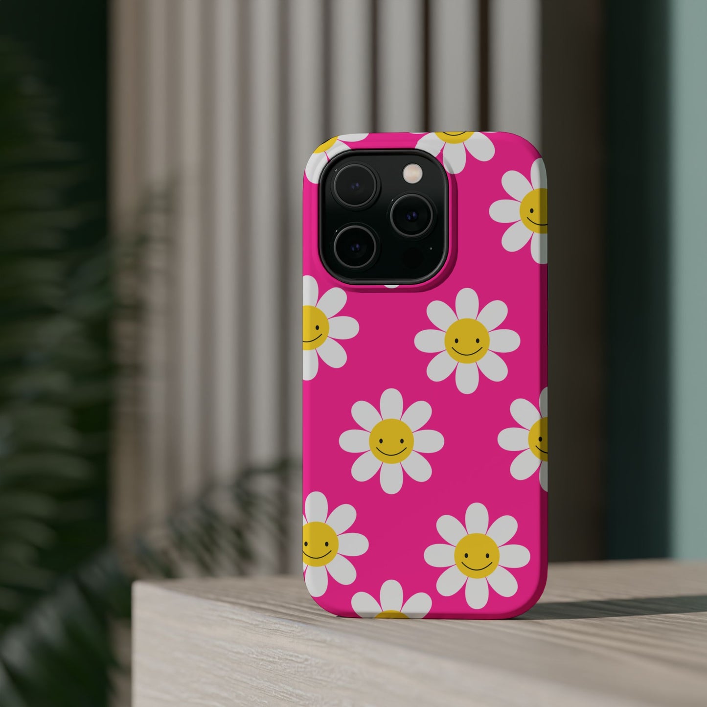 Pink Flowers MagSafe iPhone® Case