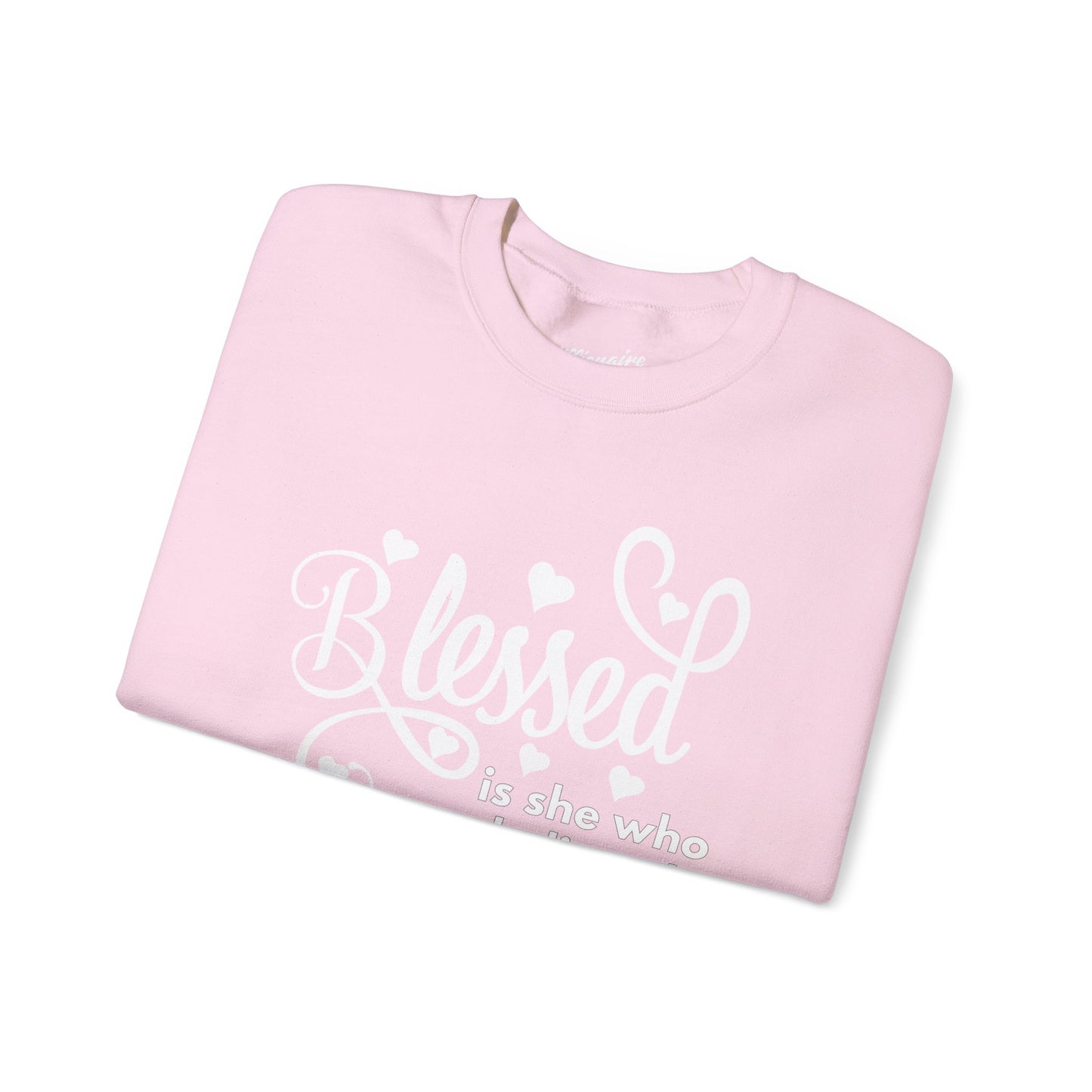 Blessed is She Unisex Crewneck Sweatshirt