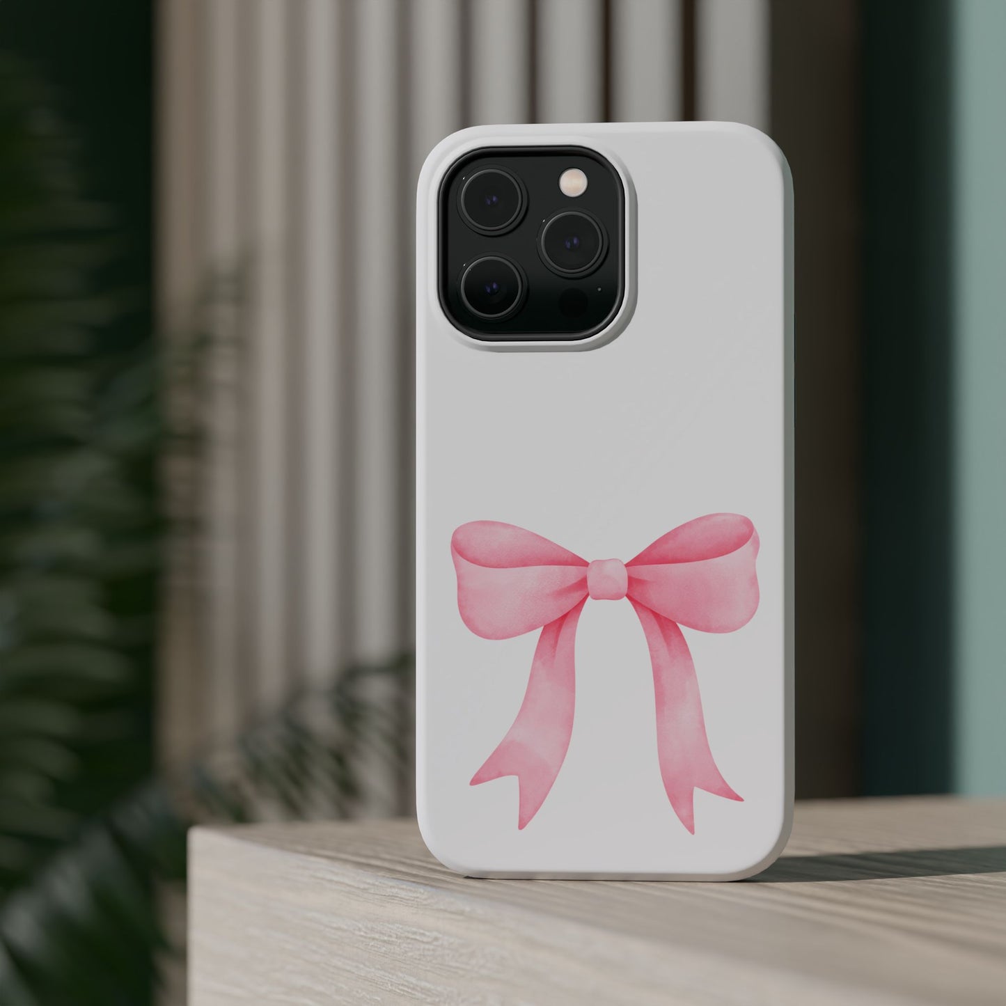Pink Bow MagSafe iPhone® Case