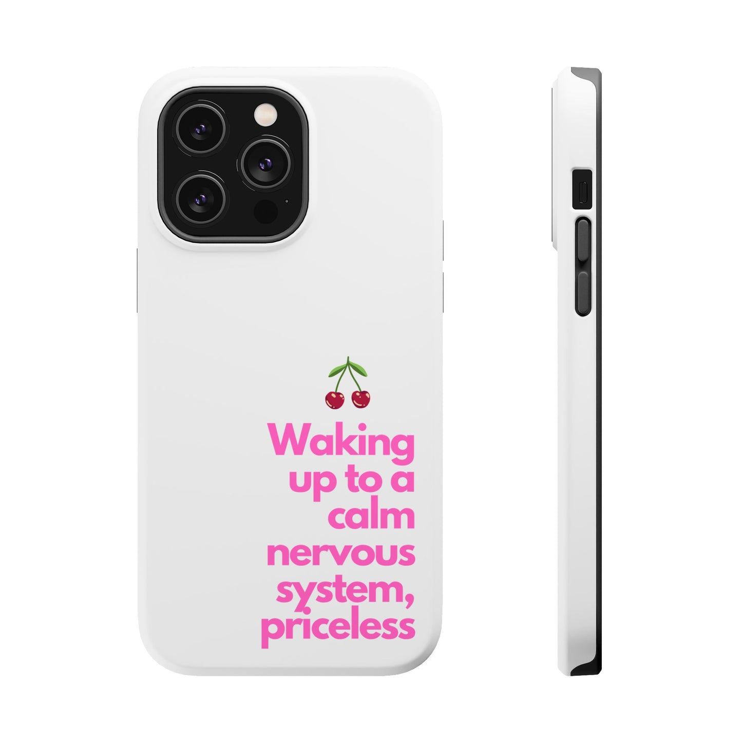 Stay Calm MagSafe iPhone® Case White