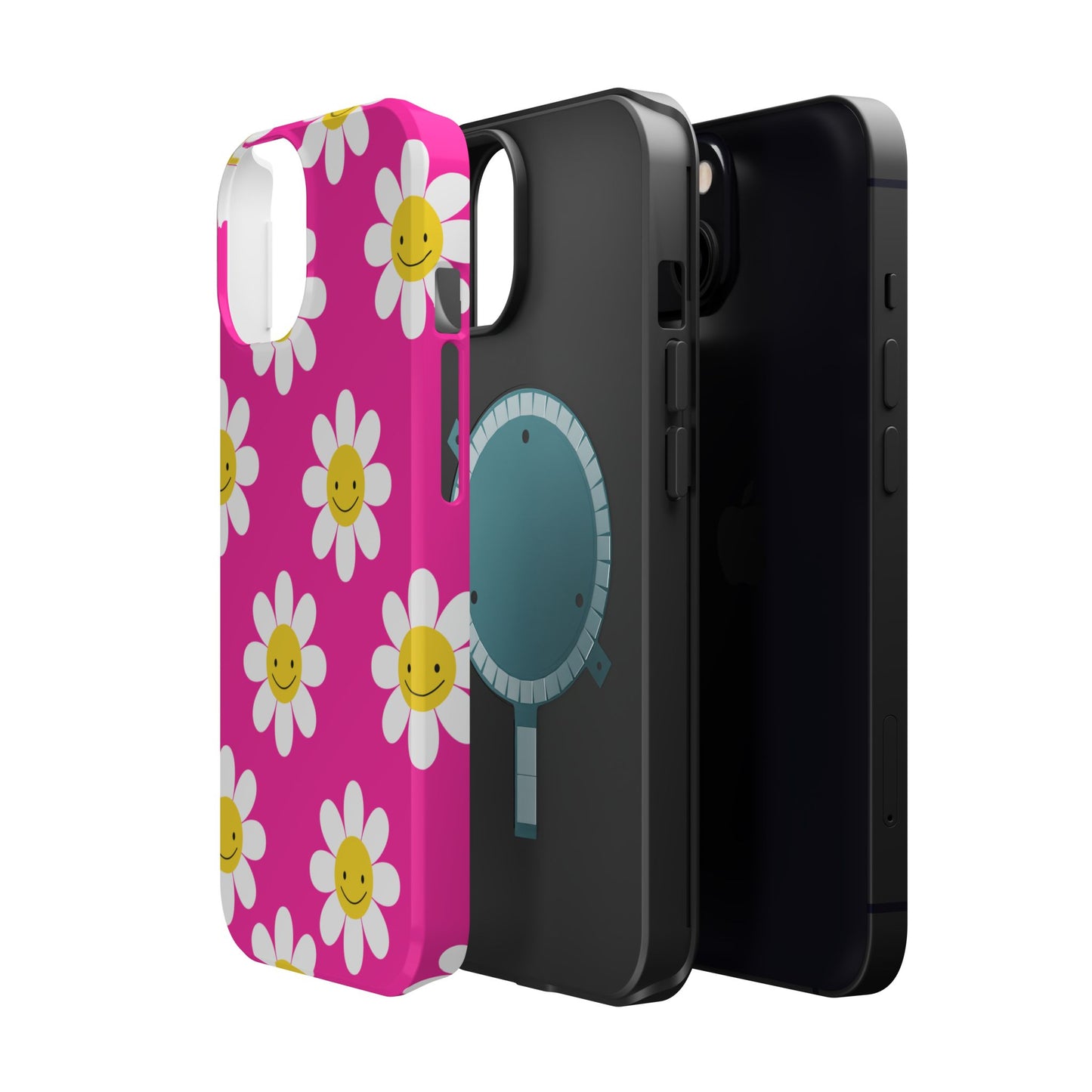 Pink Flowers MagSafe iPhone® Case