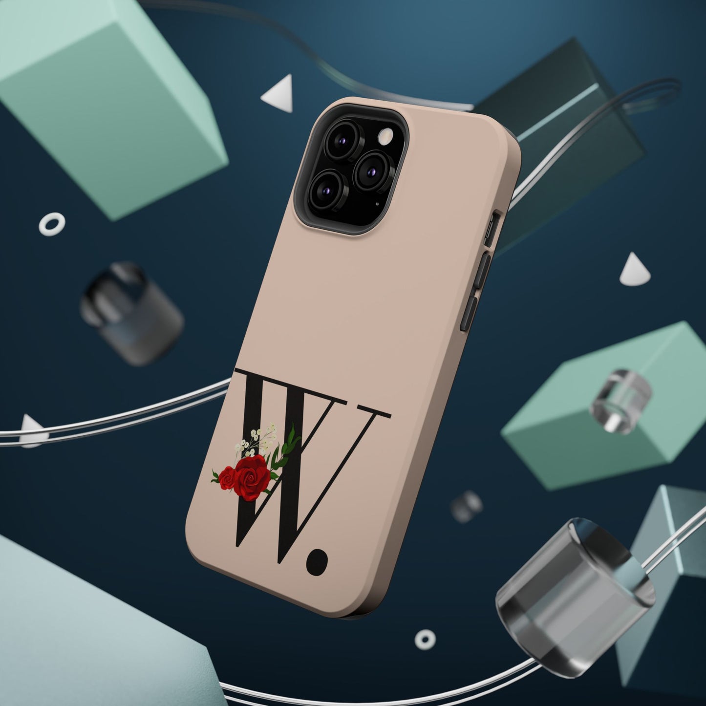 Personalized Letter W MagSafe iPhone® Case