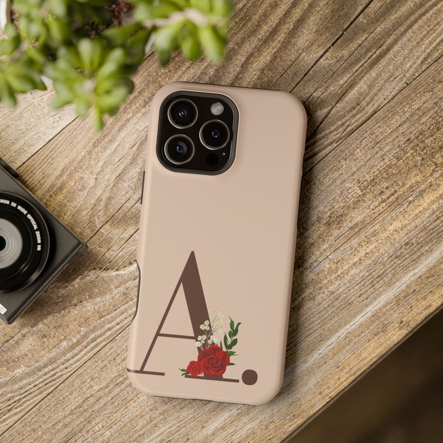 Personalized Letter A MagSafe iPhone® Case