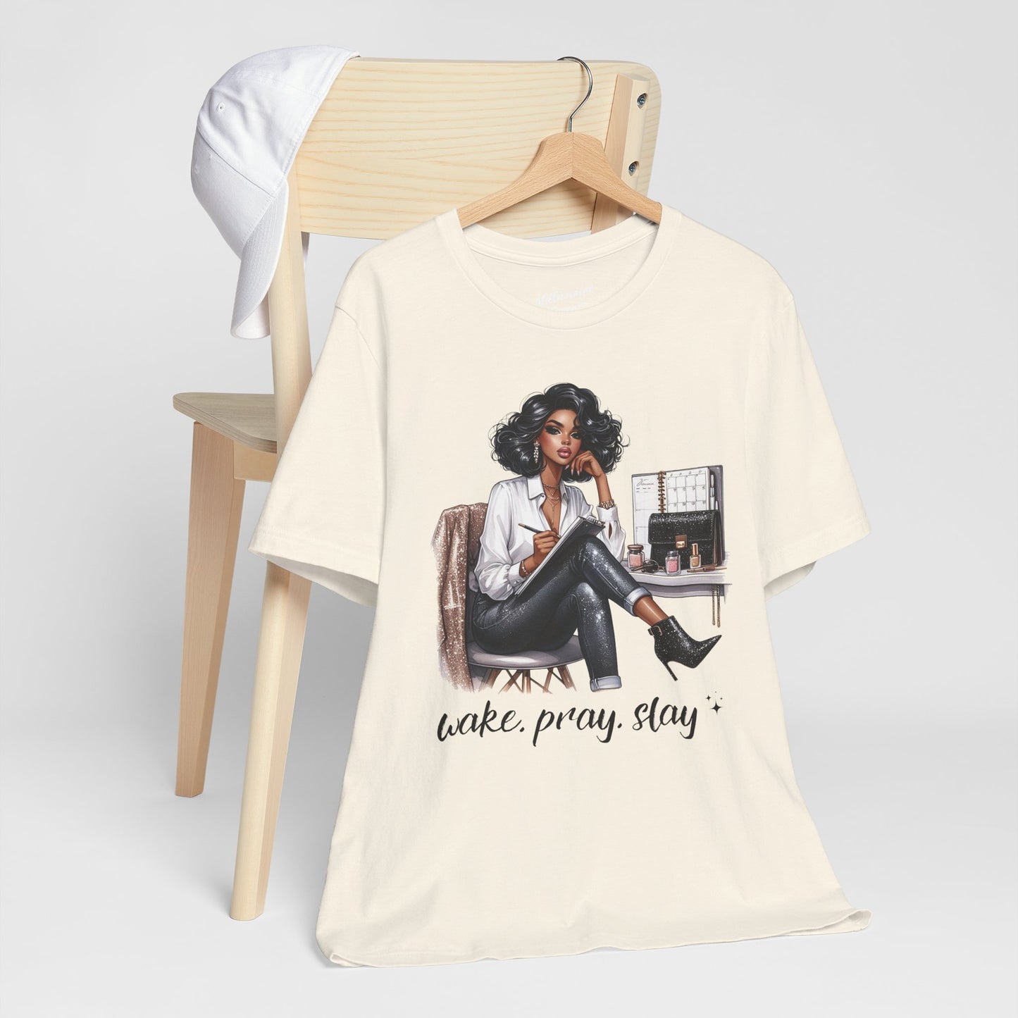 Wake Pray Slay Soft Cotton Tee