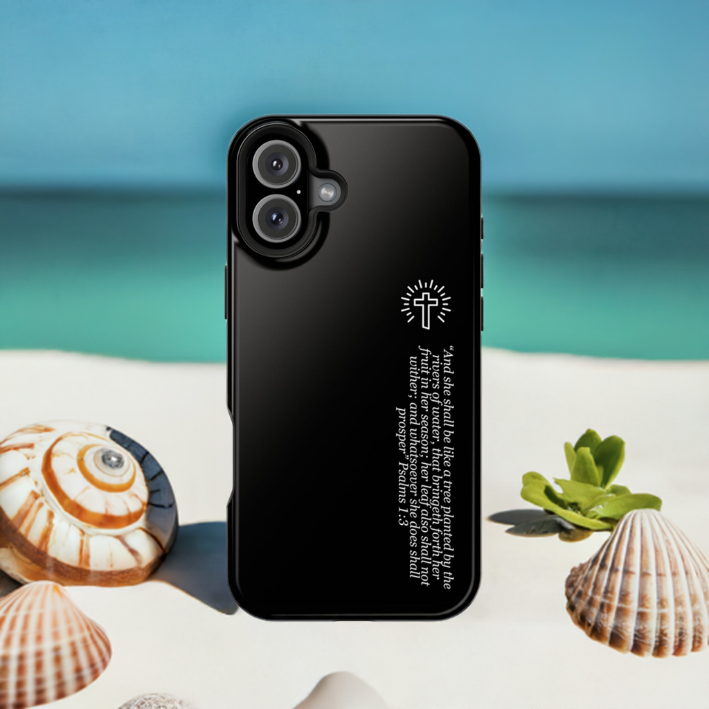She Shall be Planted MagSafe iPhone® Case Black