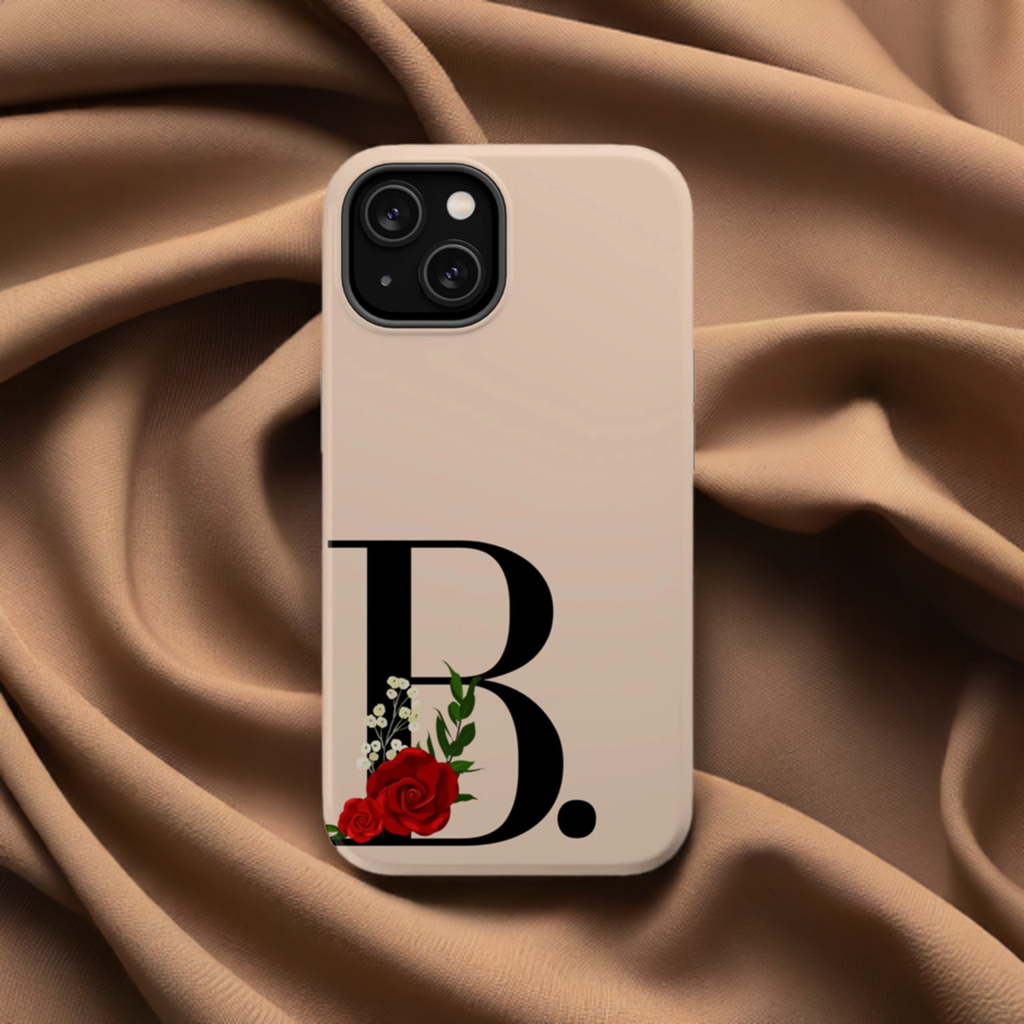 Personalized Letter B MagSafe iPhone® Case