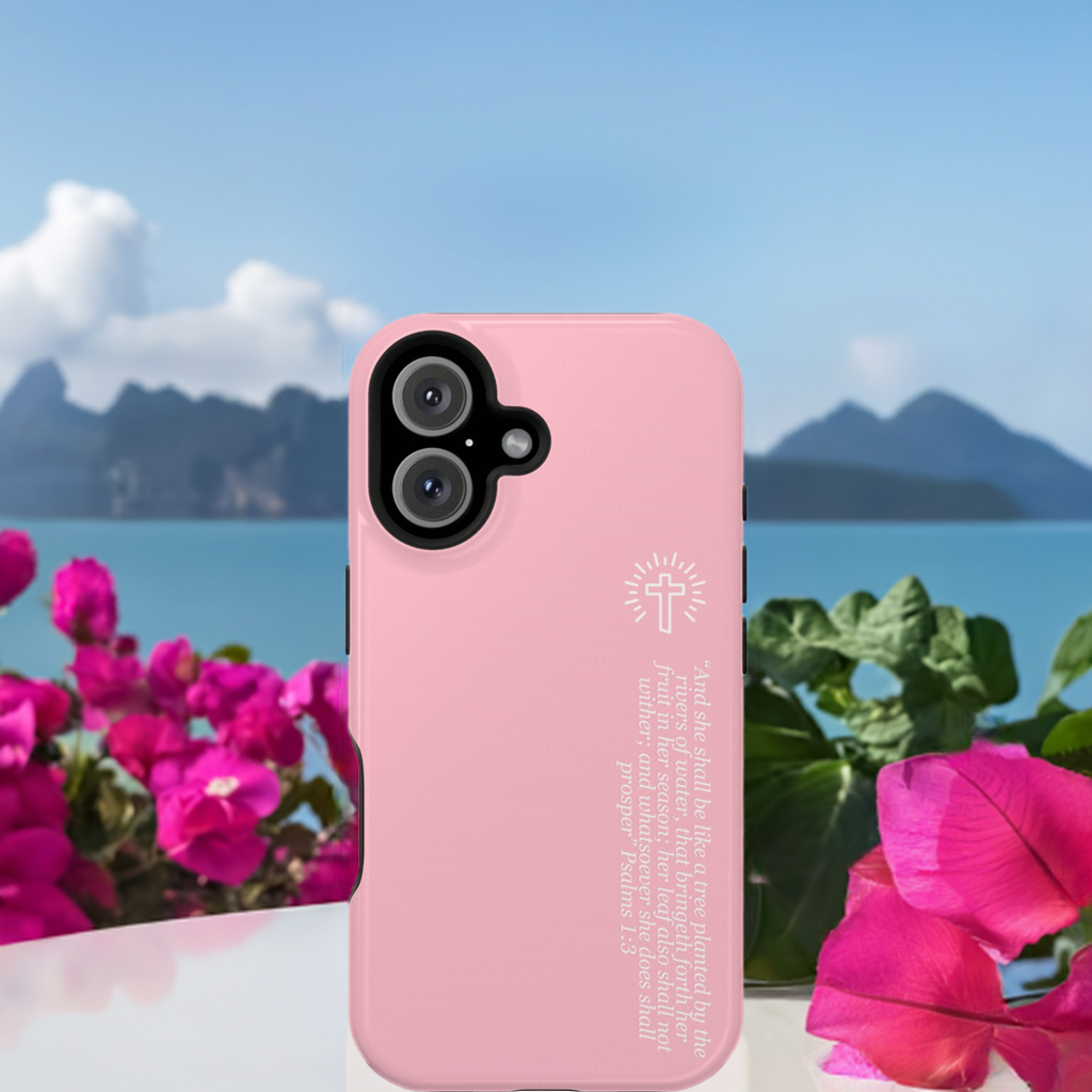 She Shall be Planted MagSafe iPhone® Case Pink