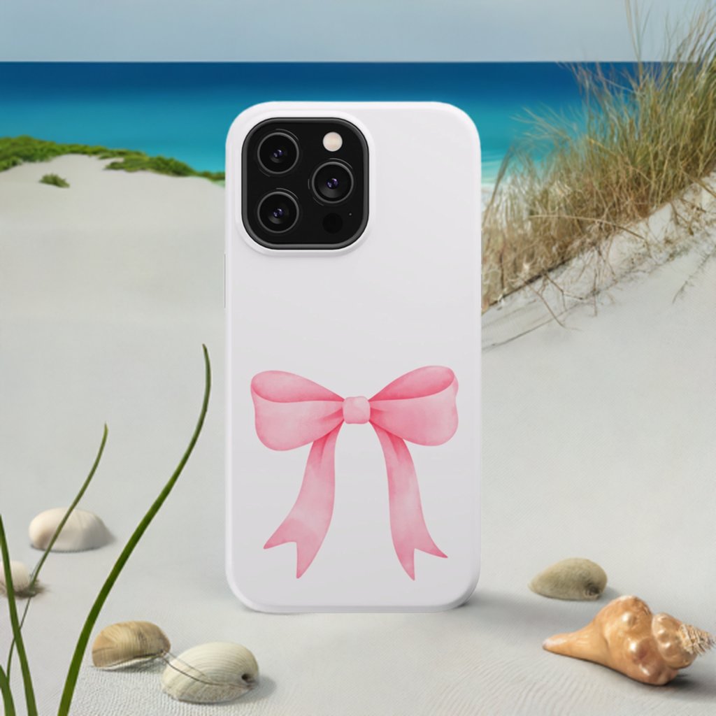 Pink Bow MagSafe iPhone® Case