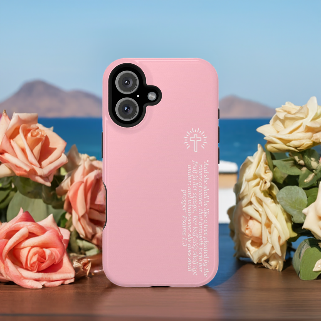 She Shall be Planted MagSafe iPhone® Case Pink