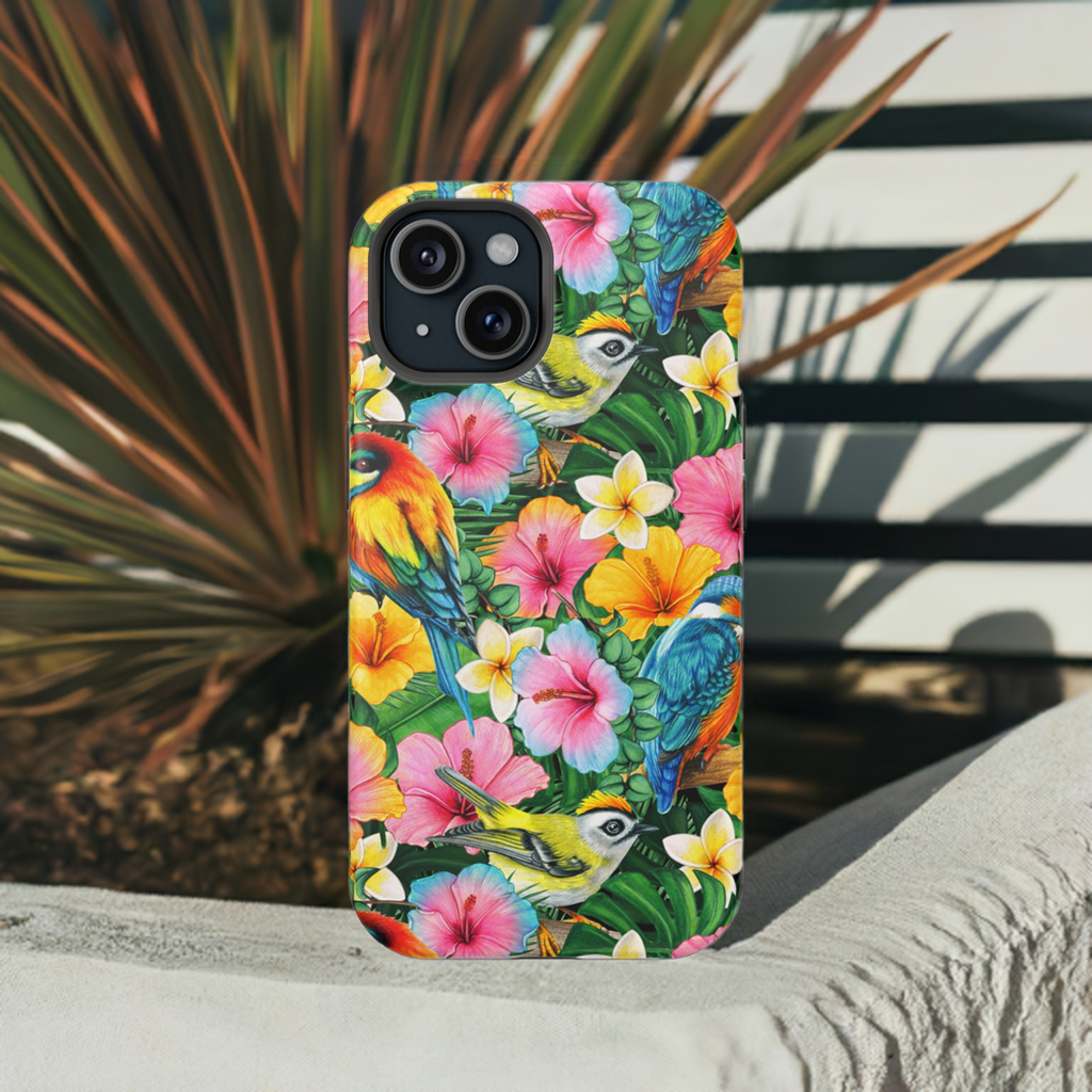 Tropical Birds MagSafe iPhone® Case