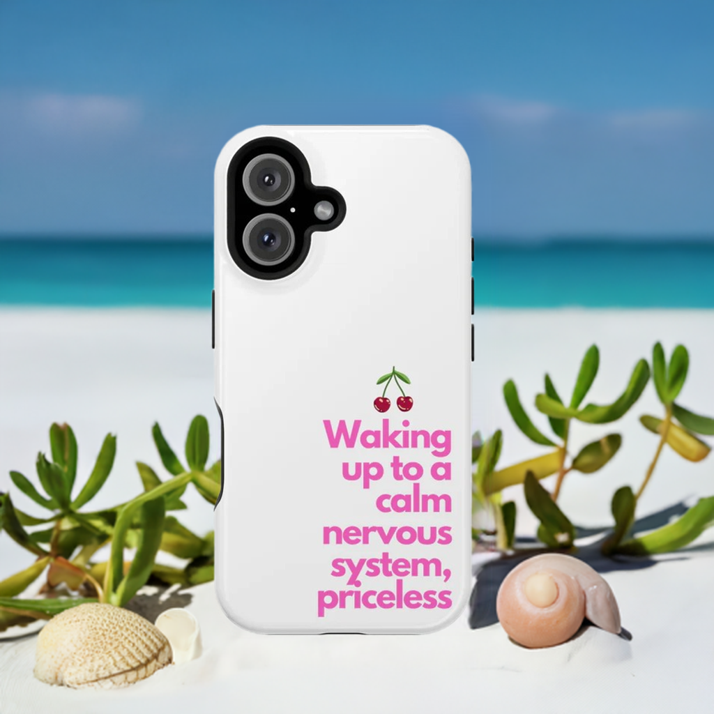 Stay Calm MagSafe iPhone® Case White