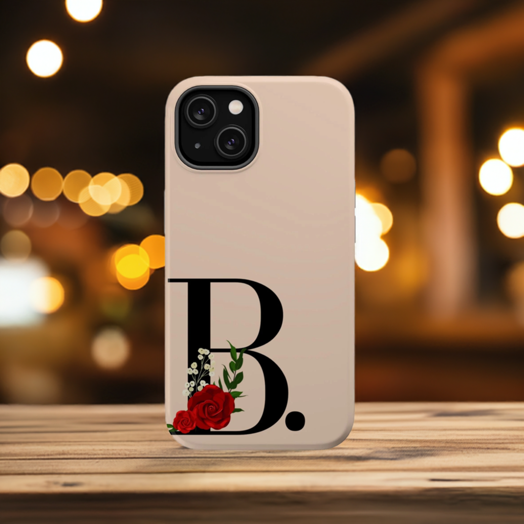 Personalized Letter B MagSafe iPhone® Case