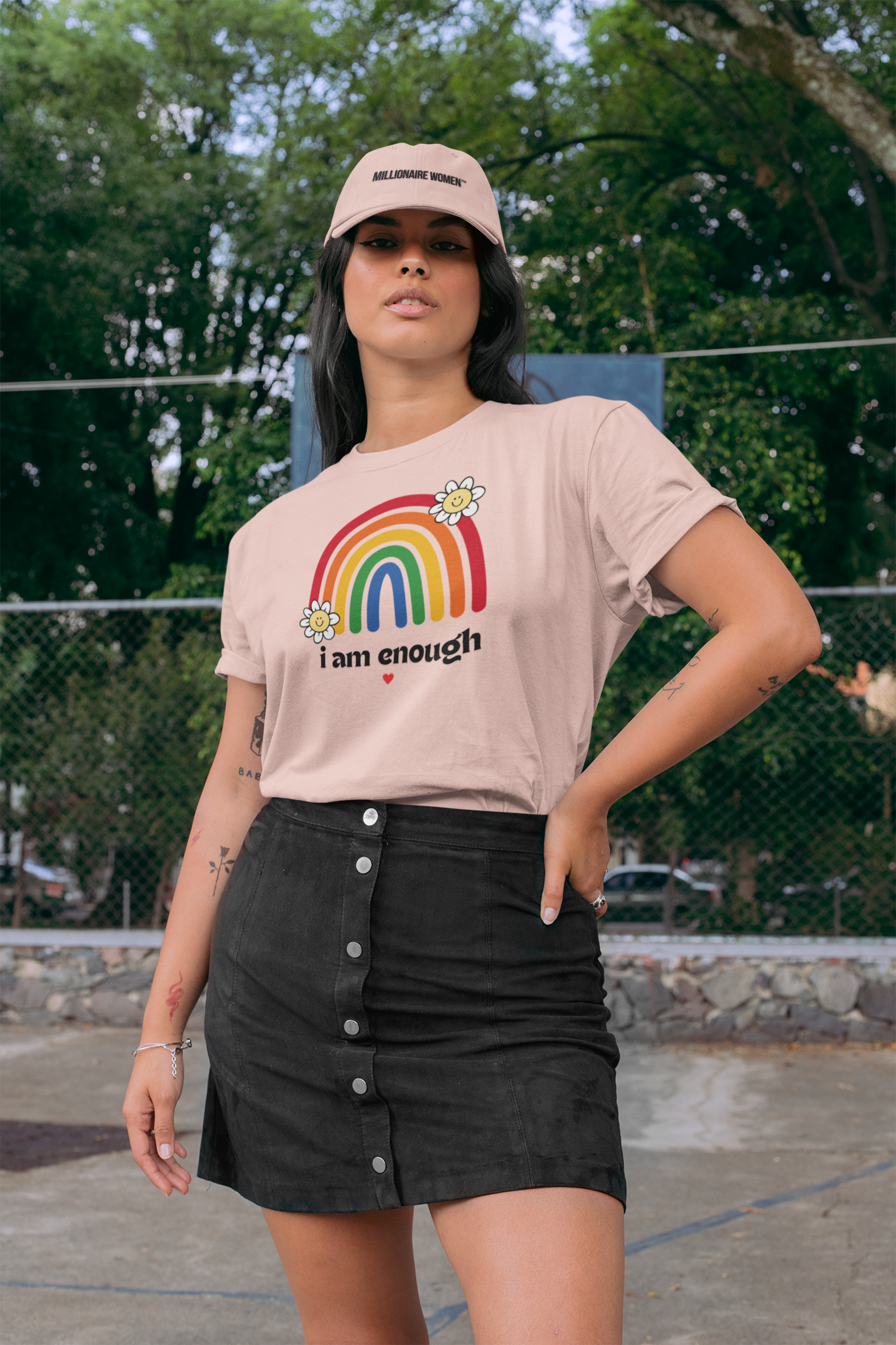 I am Enough Soft Cotton Tee